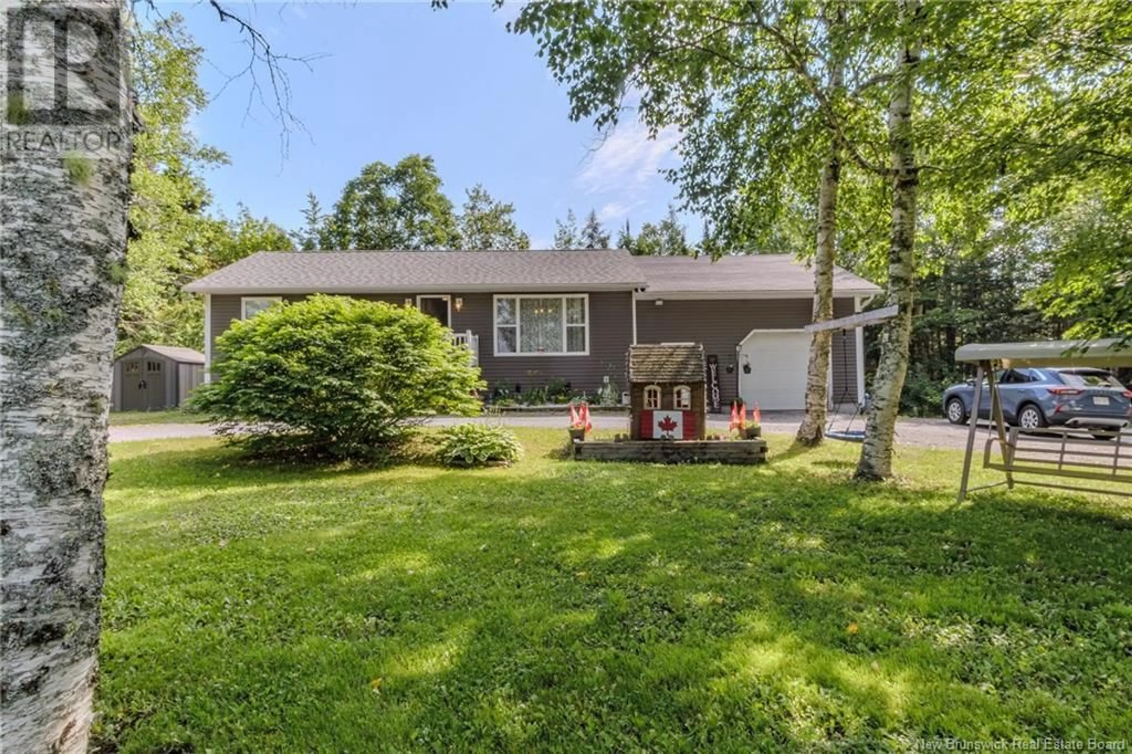 Home with vinyl exterior material, street for 864 CAMPBELL ROAD, Nerepis New Brunswick E5K3W2