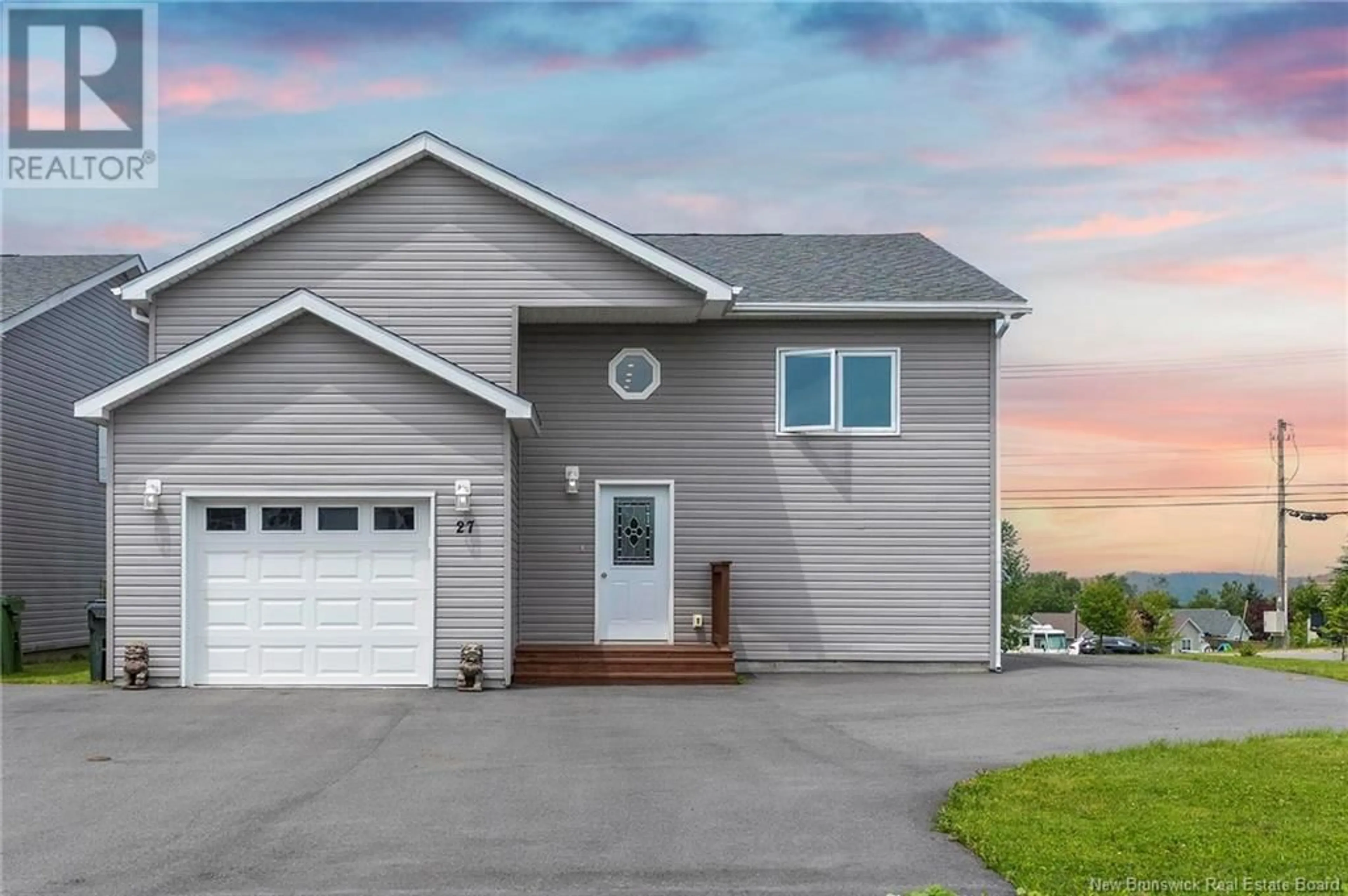 Home with vinyl exterior material, unknown for 27 COLTER STREET, Saint John New Brunswick E2J0J7