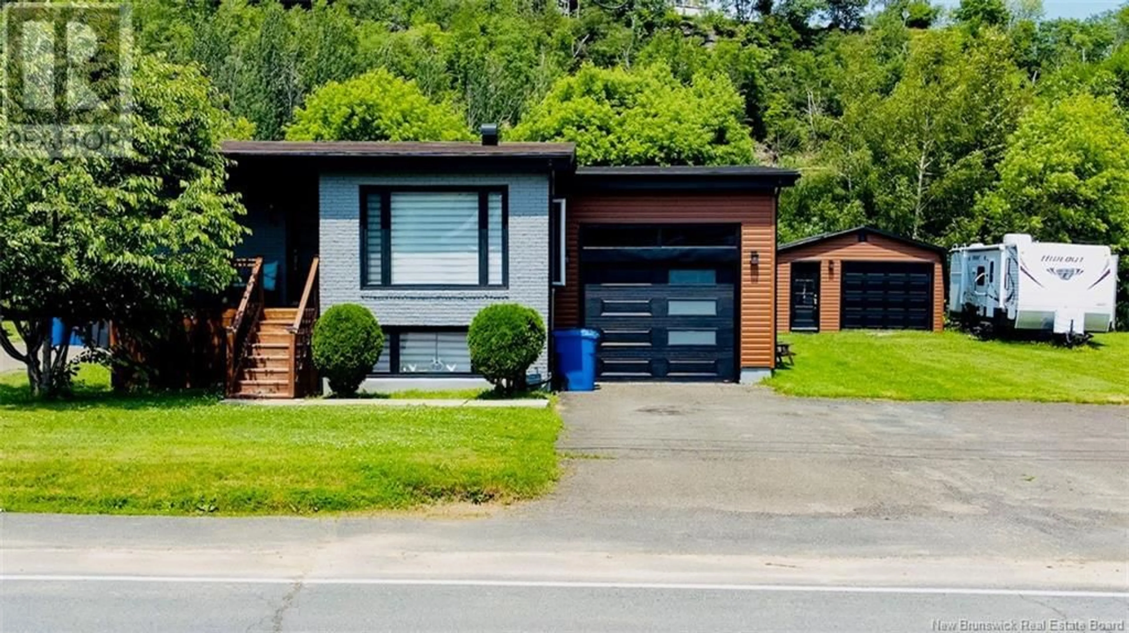 Home with vinyl exterior material, street for 34 MATHESON STREET, Campbellton New Brunswick E3N1N5