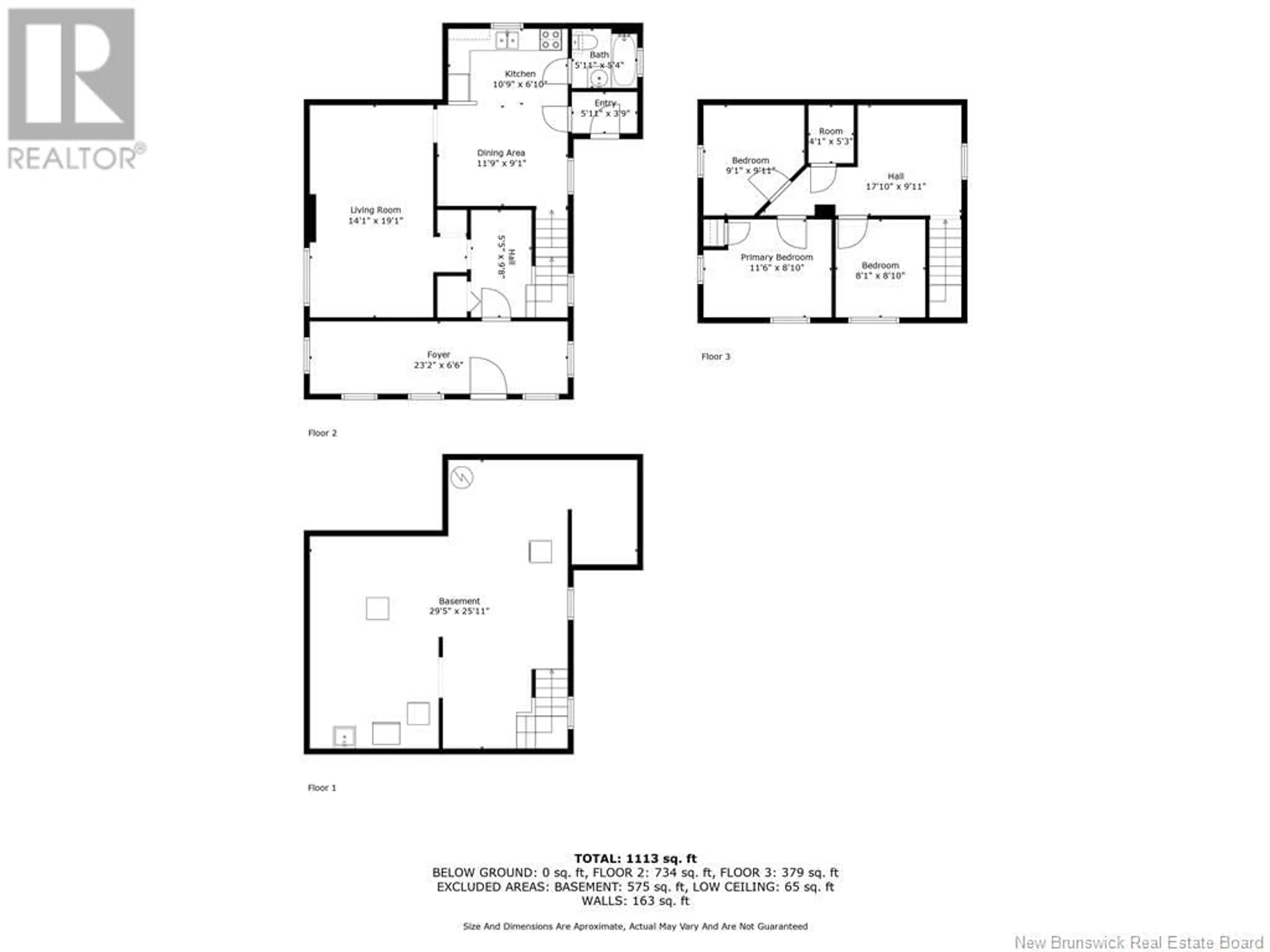 Floor plan for 19 ALPHEE, Memramcook New Brunswick E4K1C2