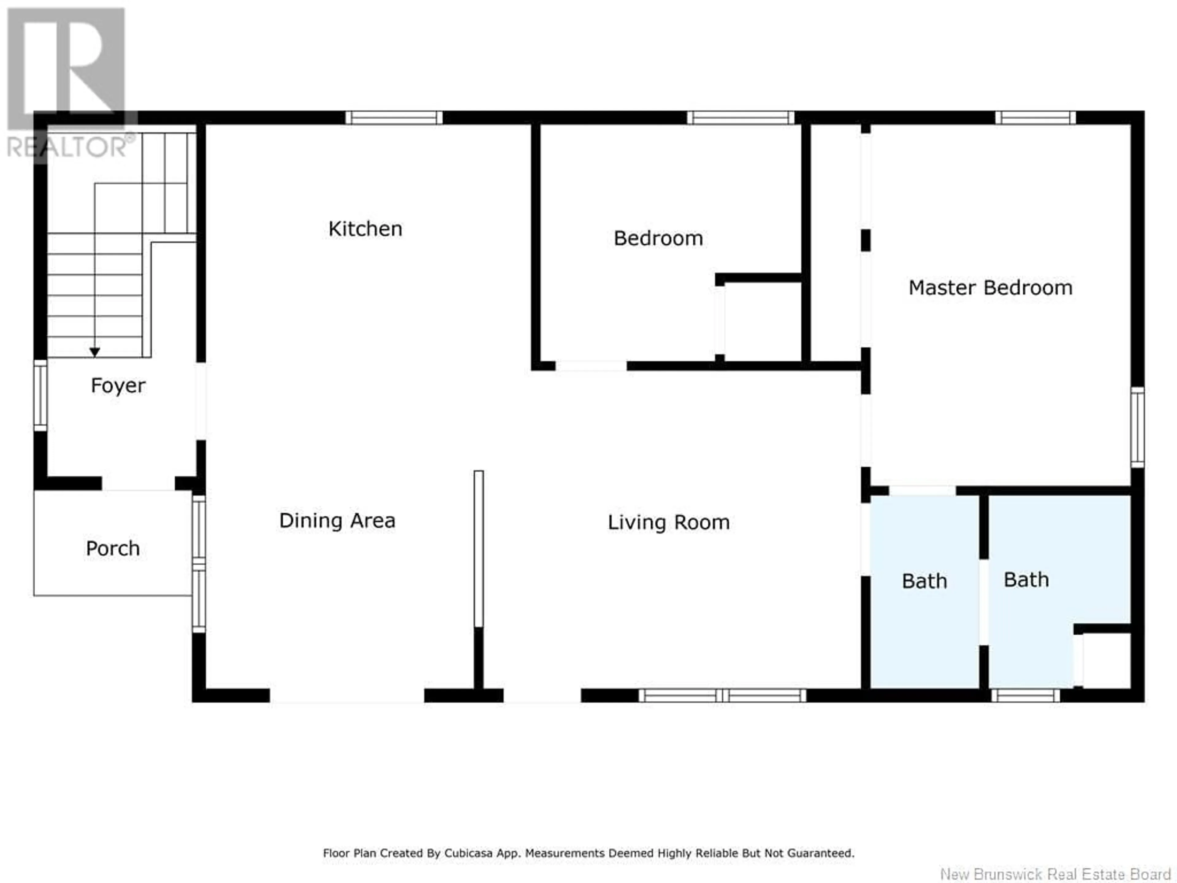 Floor plan for 2028 MILLSTREAM, Dunlop New Brunswick E8K2K3