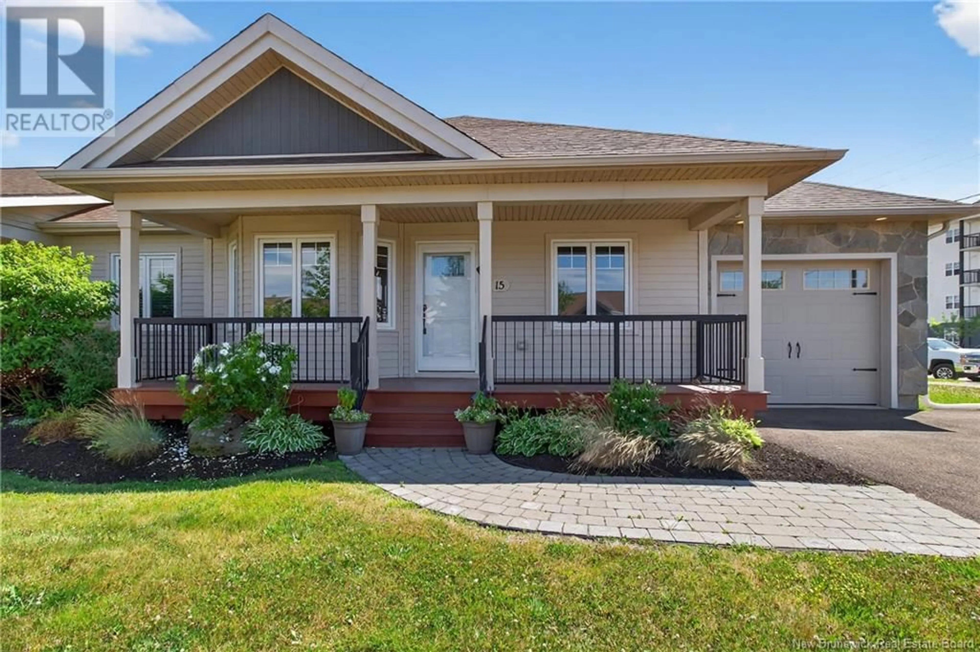 Home with vinyl exterior material, street for 120 - 15 PERFECTION LANE, Dieppe New Brunswick E1A9H1