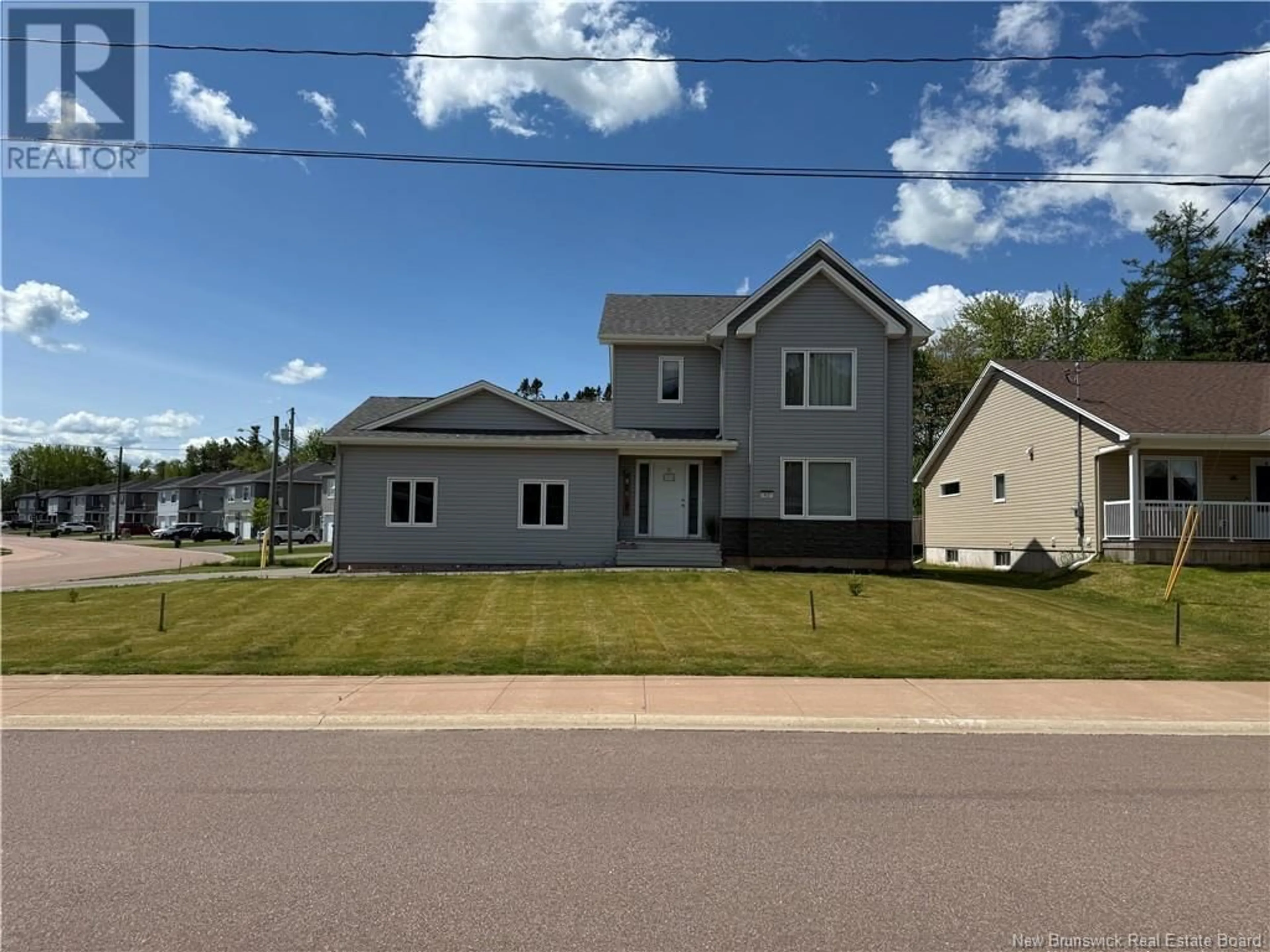 Home with vinyl exterior material, street for 92 SATARA DRIVE, Moncton New Brunswick E1G6G3