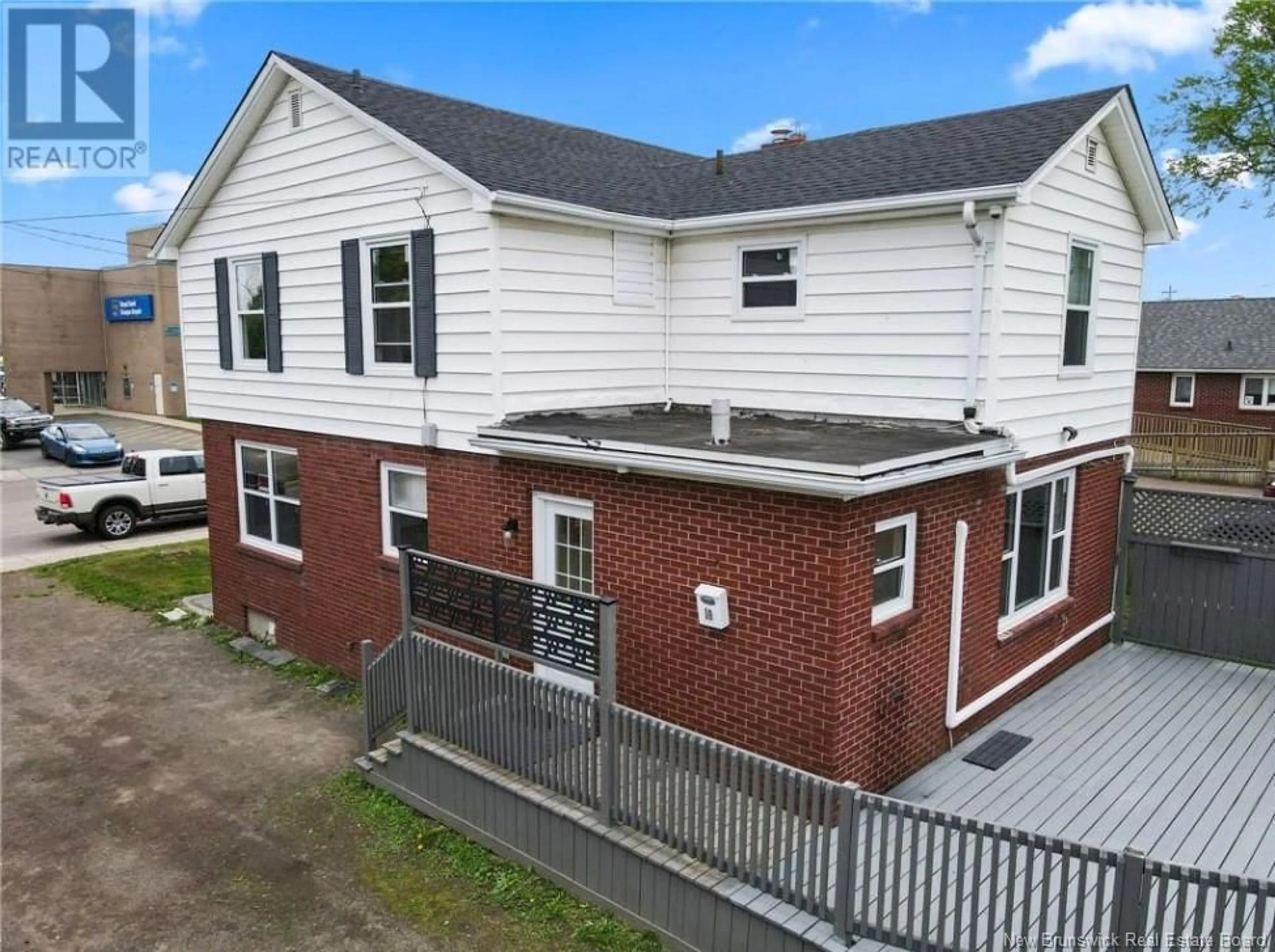 A pic from outside/outdoor area/front of a property/back of a property/a pic from drone, building for 10 MACBEATH AVENUE, Moncton New Brunswick E1C6Y9