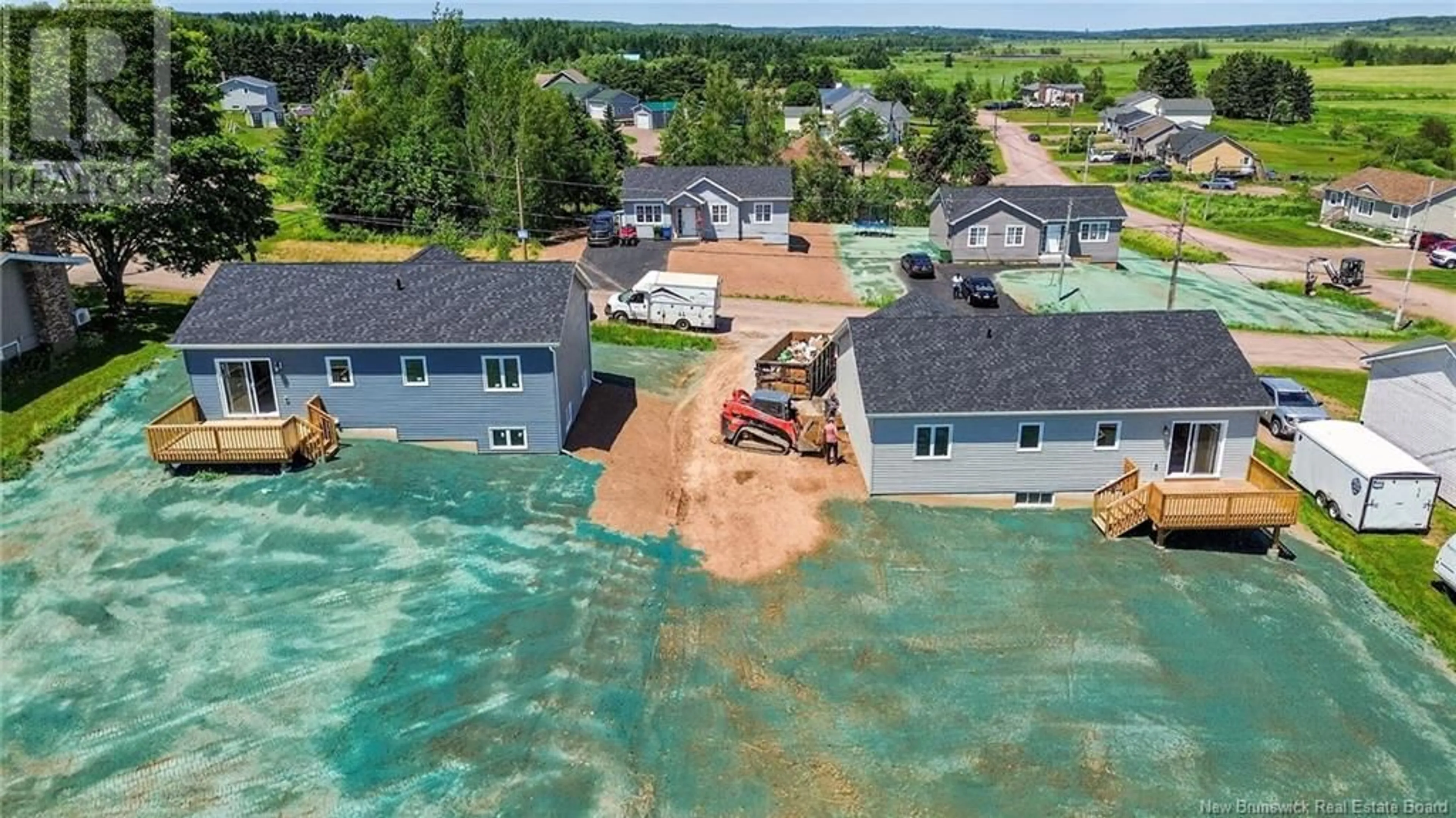 A pic from outside/outdoor area/front of a property/back of a property/a pic from drone, water/lake/river/ocean view for 137 DUCHARME STREET, Memramcook New Brunswick E4K2G2
