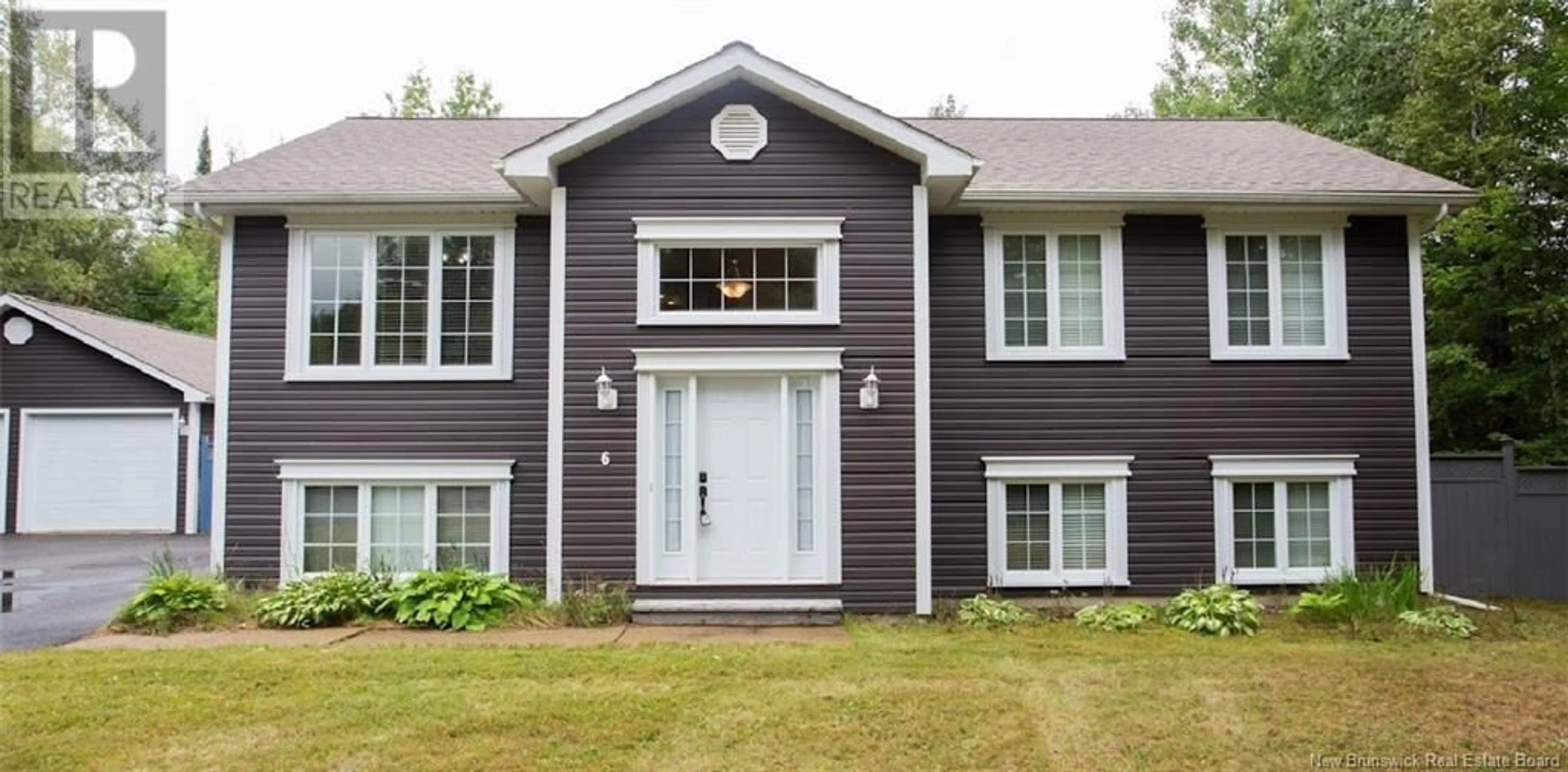 Home with vinyl exterior material, street for 6 IRENE STREET, Burton New Brunswick E2V4V6