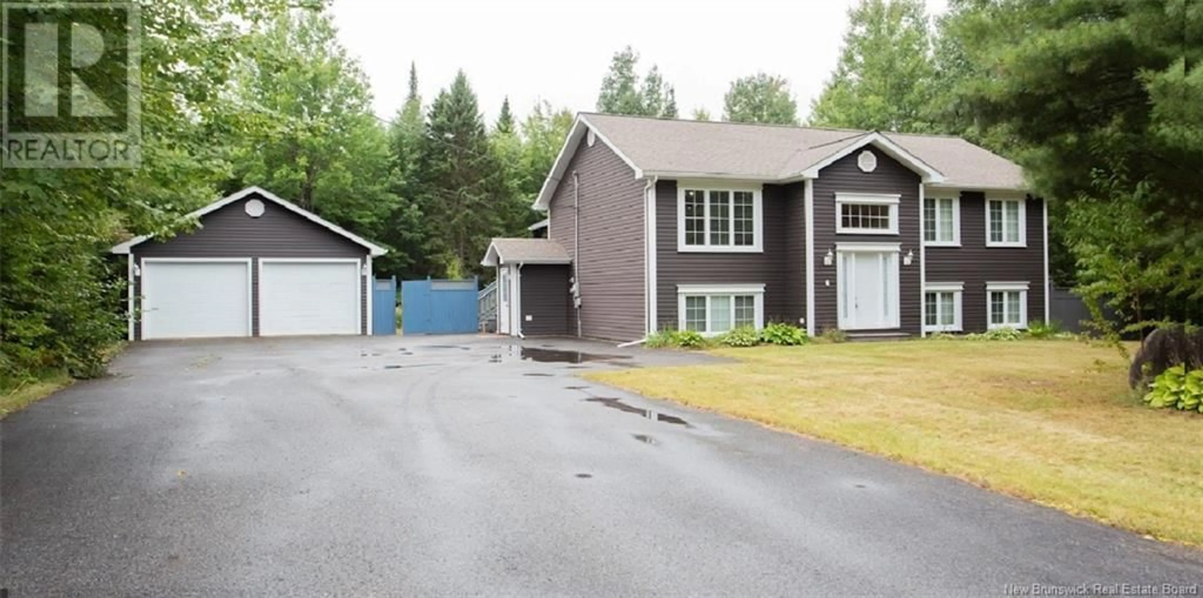 Home with vinyl exterior material, street for 6 IRENE STREET, Burton New Brunswick E2V4V6