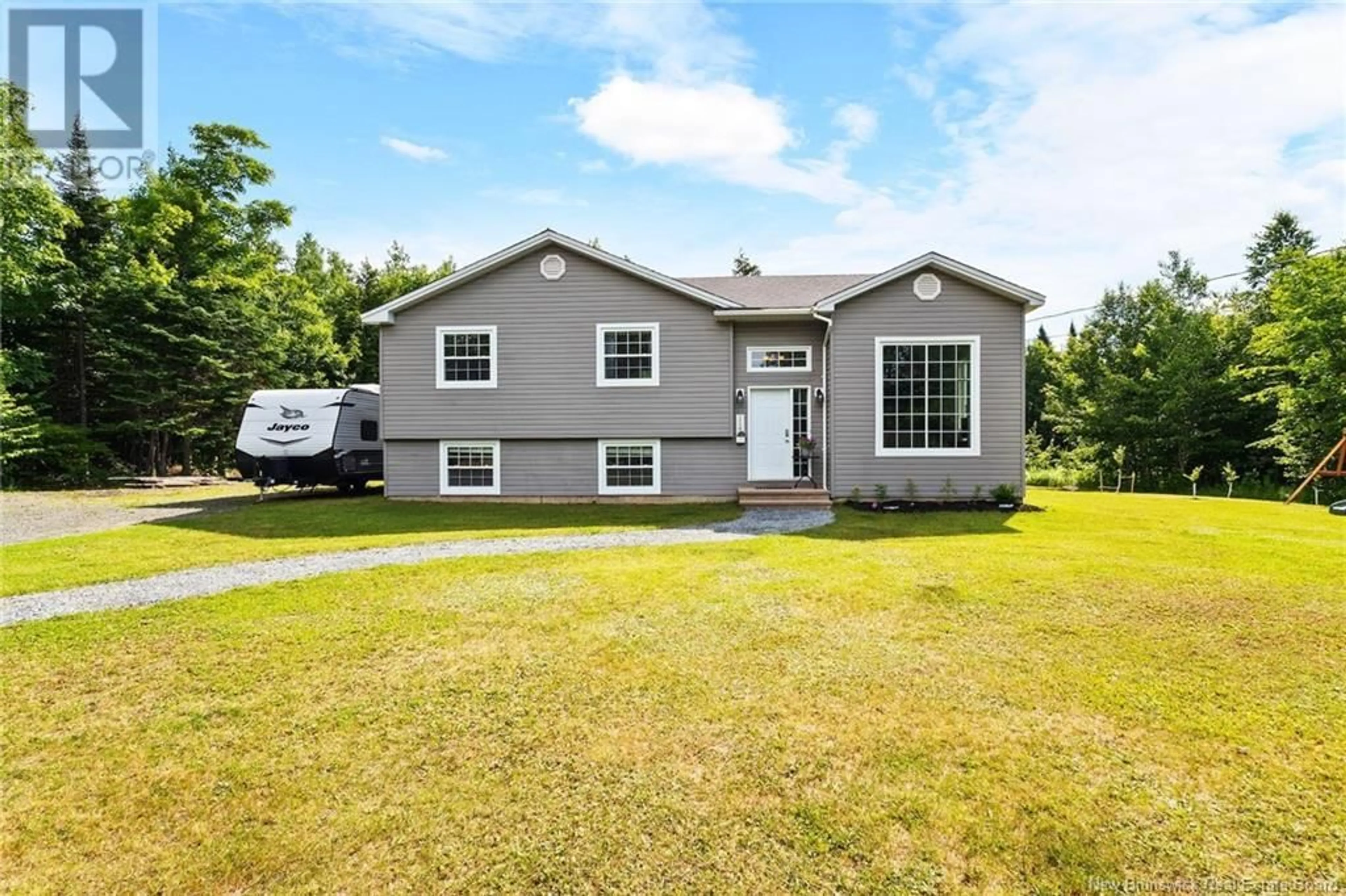 Home with vinyl exterior material, street for 114 ROUTE 628 HWY, Penniac New Brunswick E3A8X3