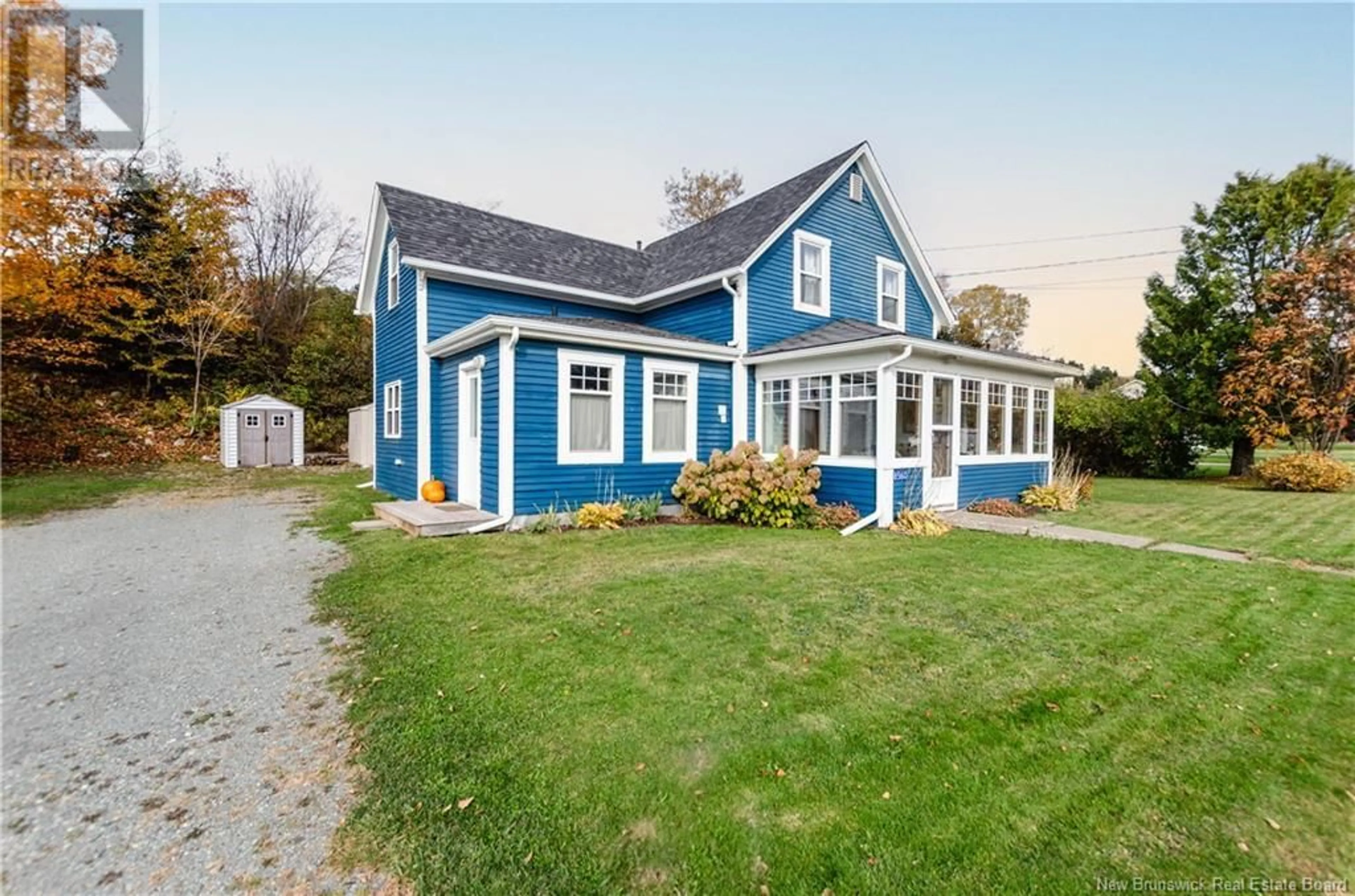 Home with vinyl exterior material, street for 8560 MAIN STREET, Alma New Brunswick E4H1N3