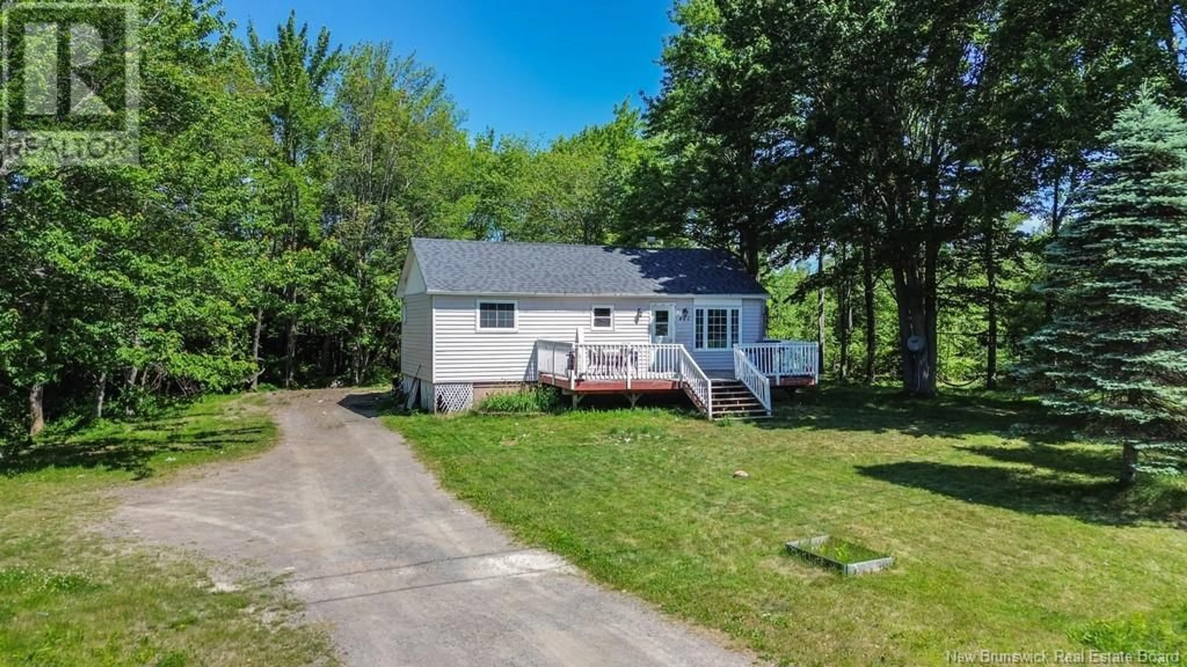 A pic from outside/outdoor area/front of a property/back of a property/a pic from drone, street for 402 BRANCH ROAD, Geary New Brunswick E2V4A4