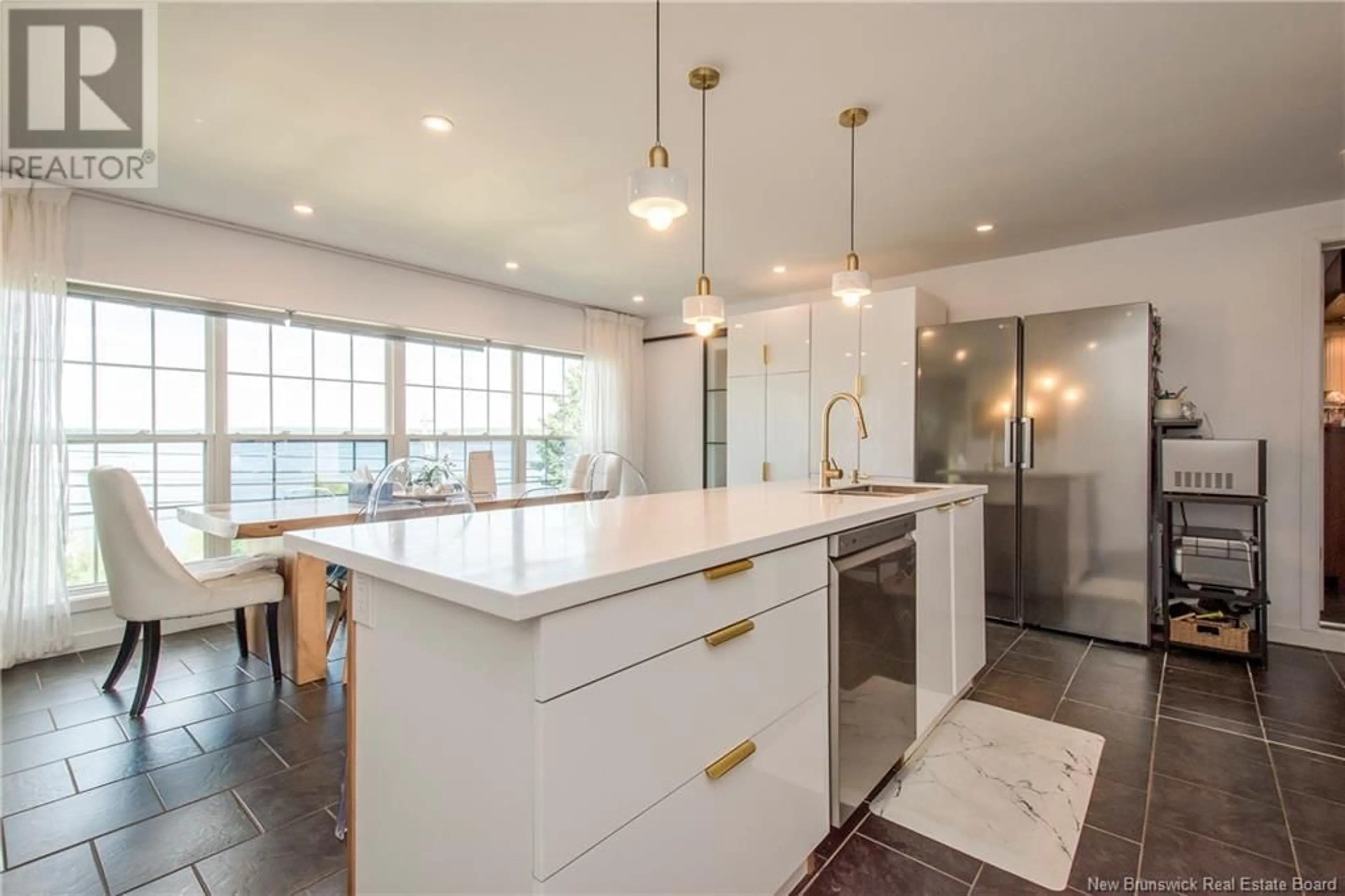 Open concept kitchen, ceramic/tile floor for 2068 ROTHESAY, Rothesay New Brunswick E2H2K3
