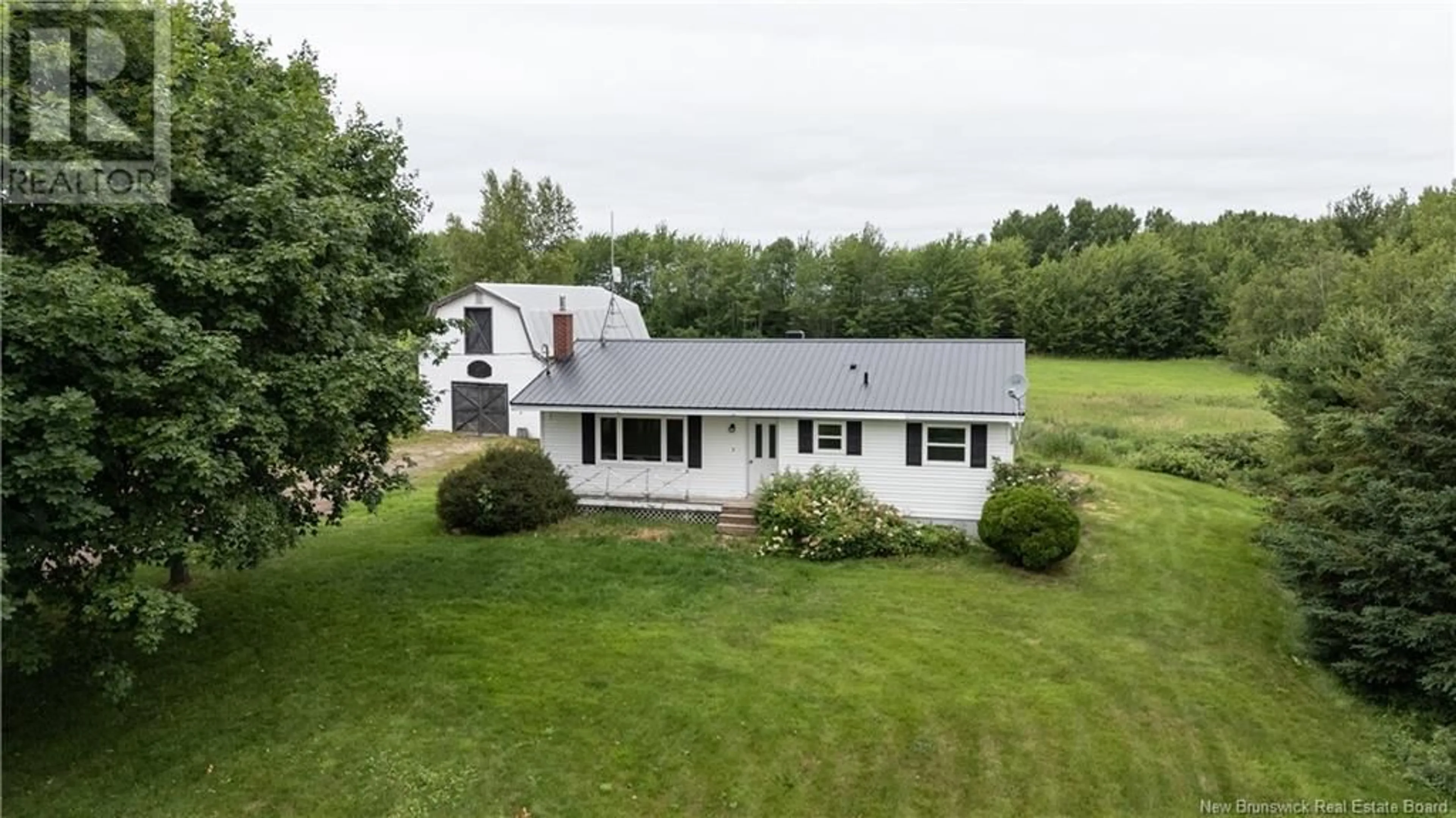 A pic from outside/outdoor area/front of a property/back of a property/a pic from drone, unknown for 3769 ROUTE 112, Second North River New Brunswick E4J3X7