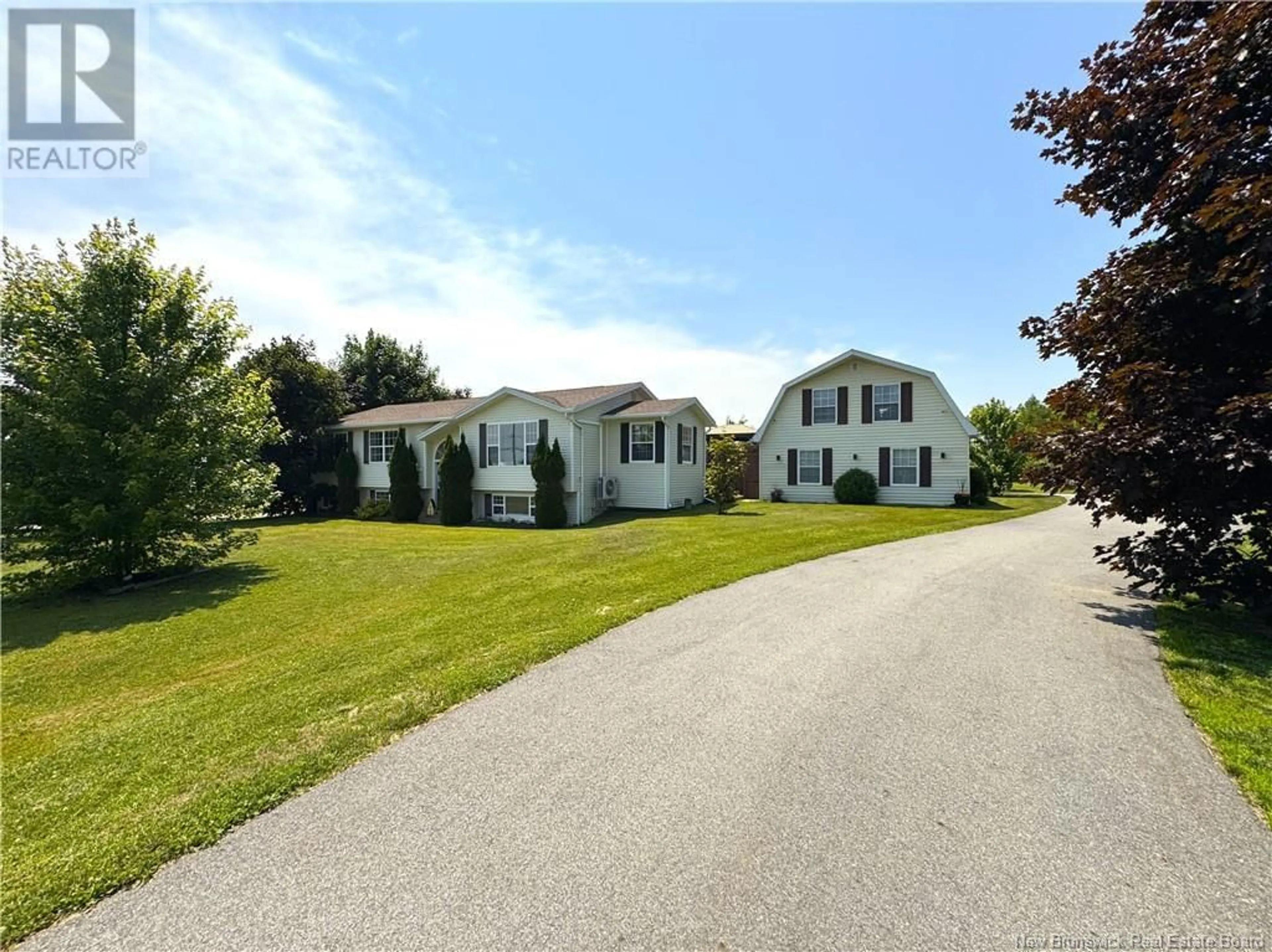 Home with vinyl exterior material, street for 9298 ROUTE 3, St. Stephen New Brunswick E3L2W9