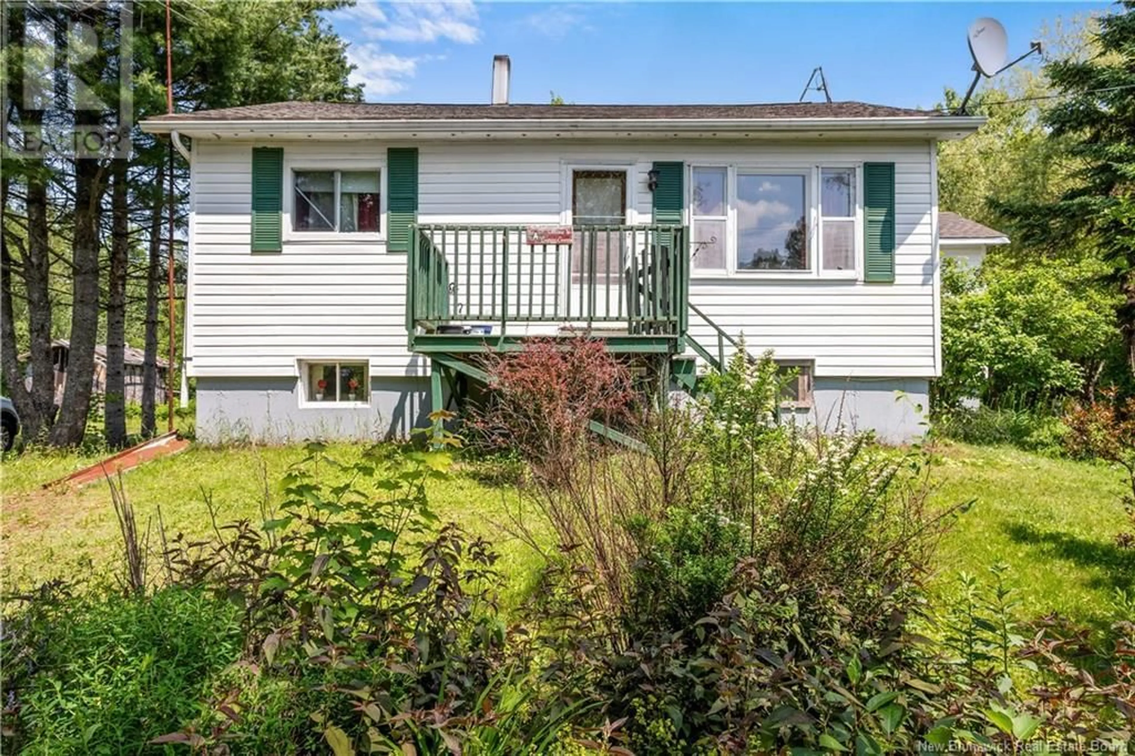 Home with vinyl exterior material, street for 9277 ROUTE 126, Kent Junction New Brunswick E4Y2H8