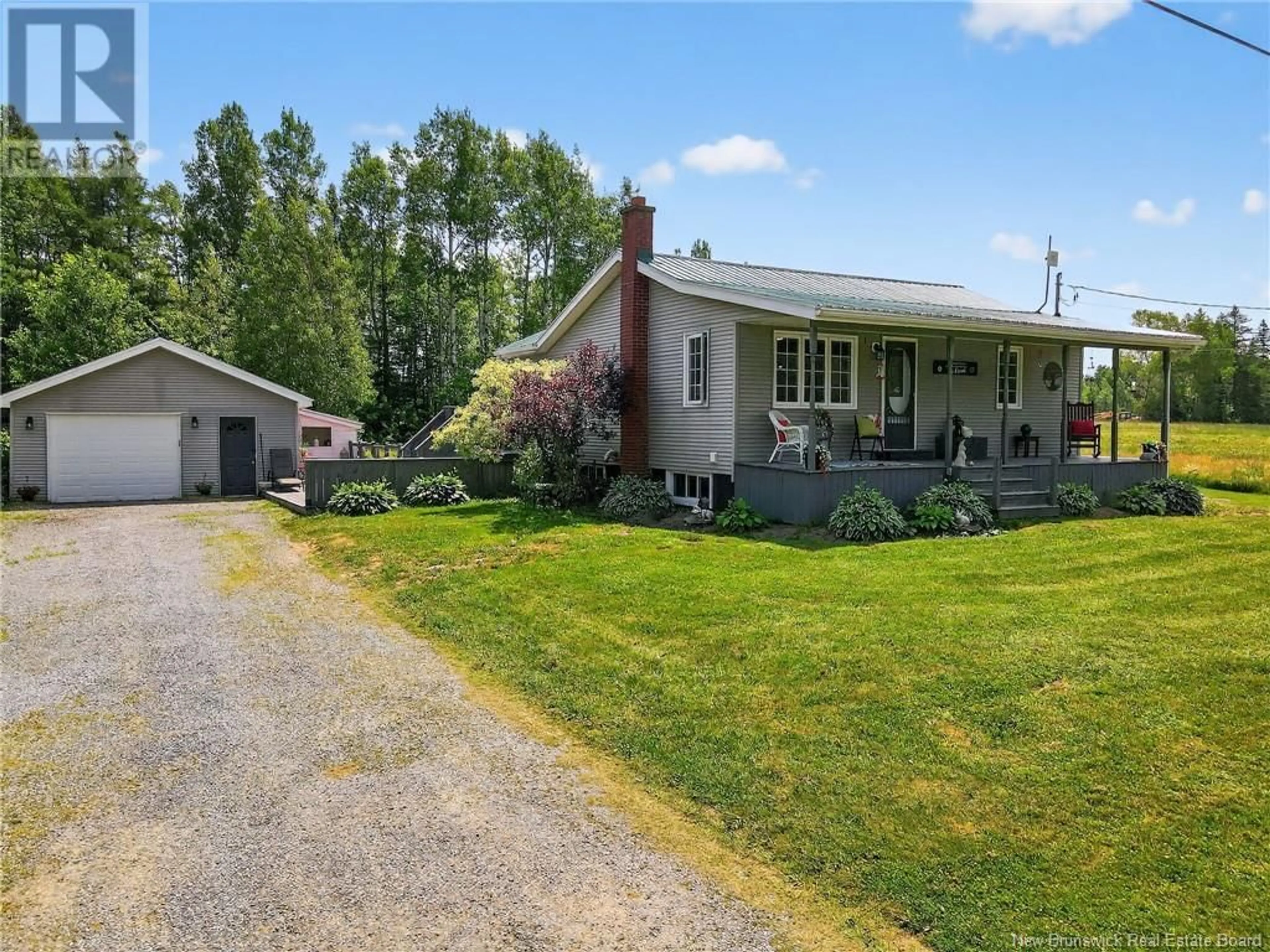 A pic from outside/outdoor area/front of a property/back of a property/a pic from drone, street for 842 ROUTE 485, Saint-Paul New Brunswick E4T3M2
