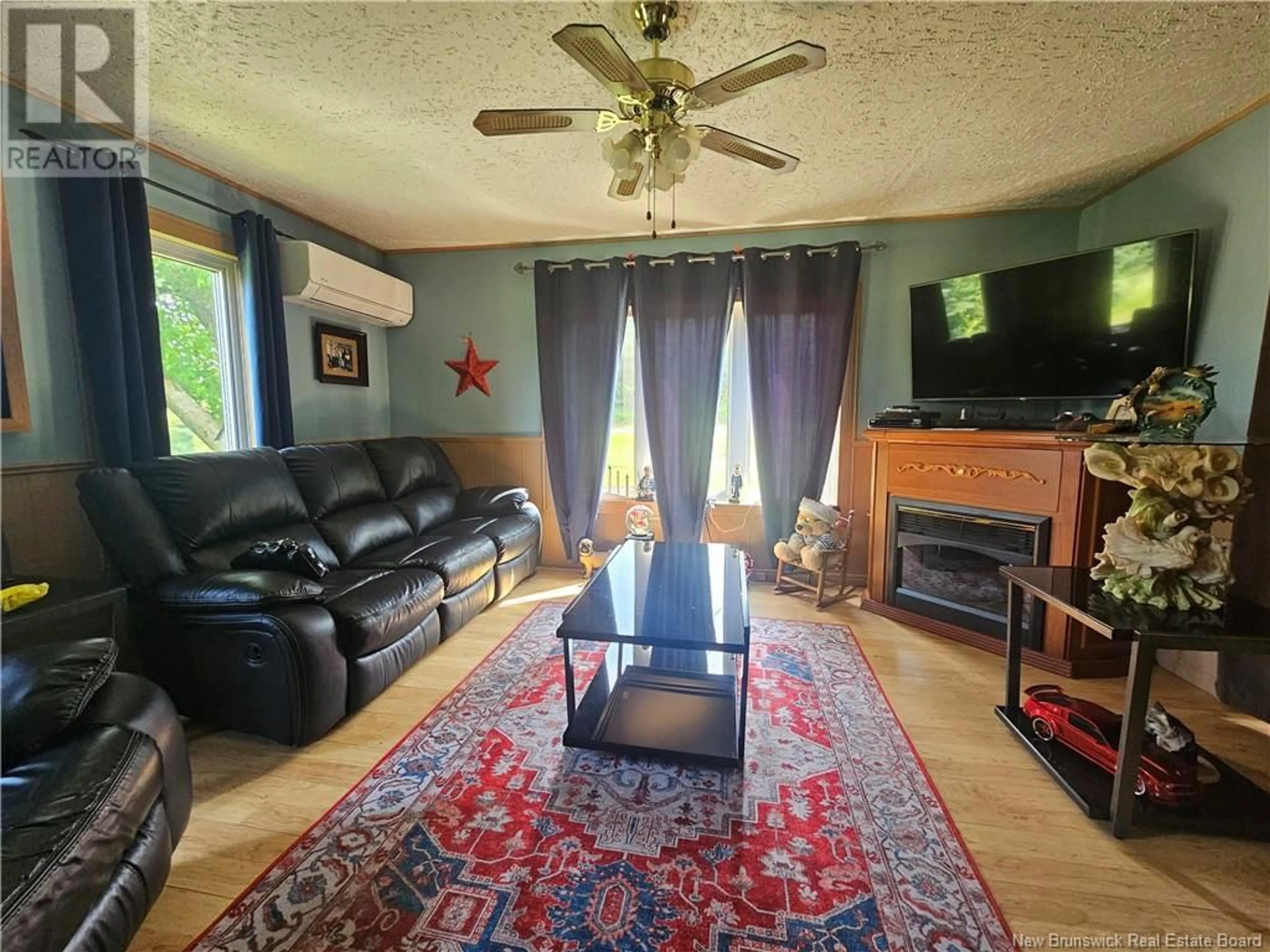 Living room with furniture, unknown for 130 KING KRISTIAN ROAD, New Denmark New Brunswick E7G1X7