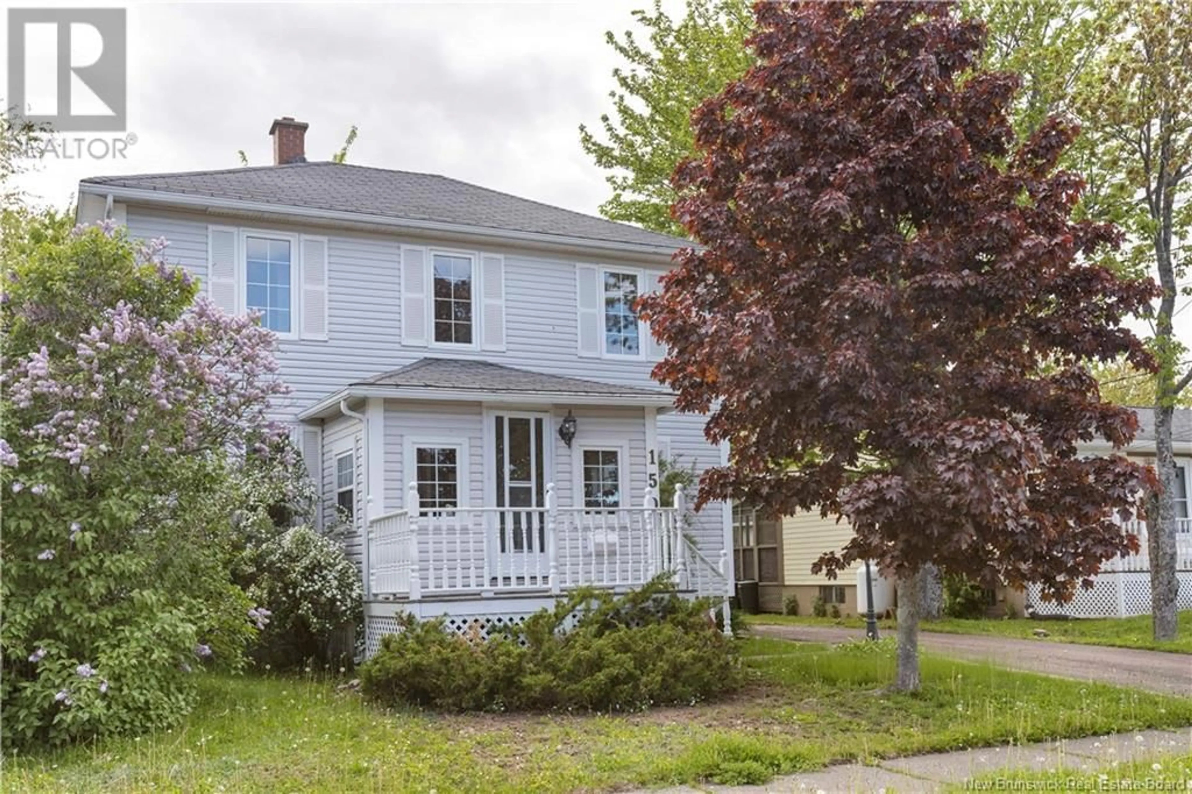 Home with vinyl exterior material, street for 150 SECOND AVENUE, Moncton New Brunswick E1C7Y4