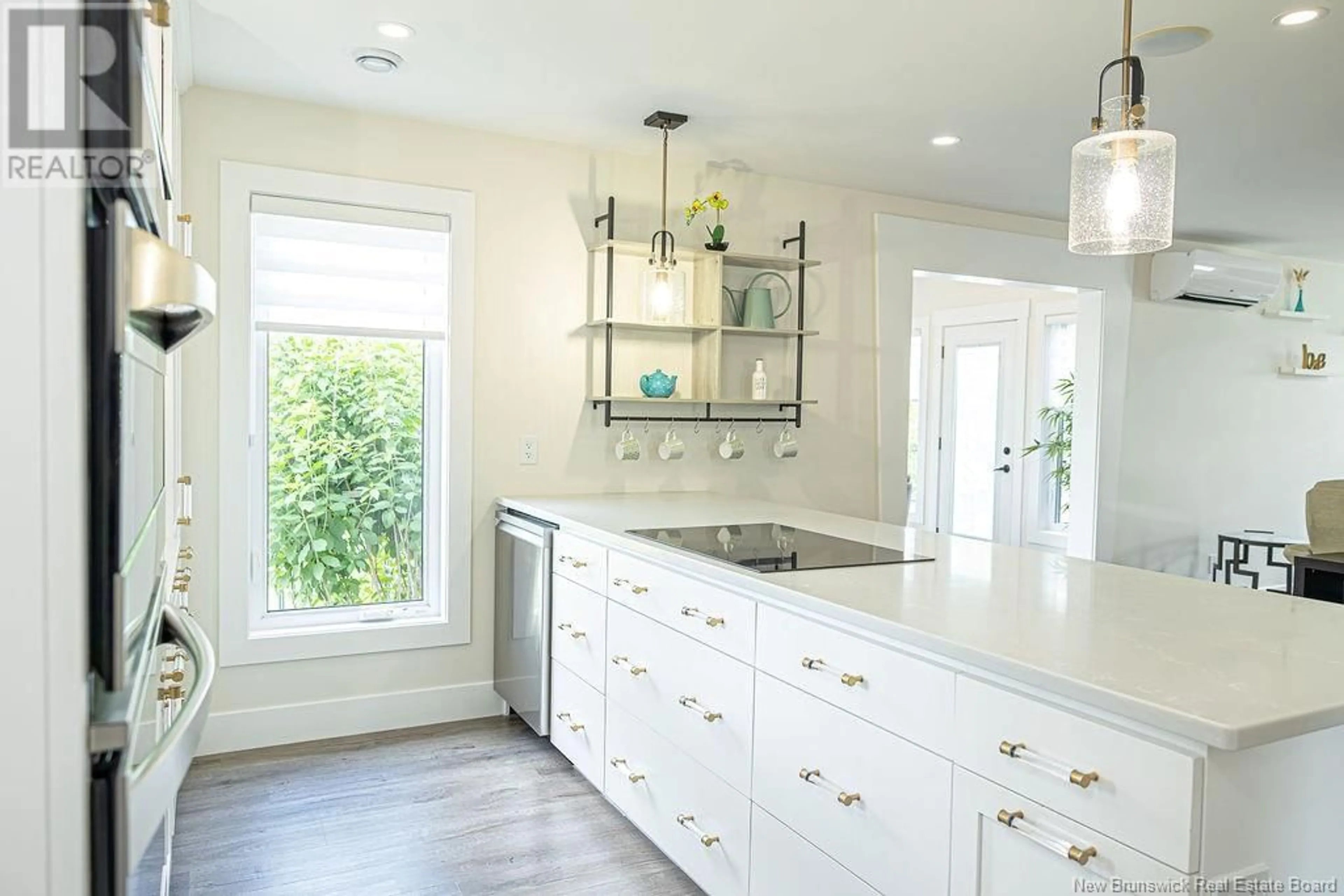 Contemporary kitchen, ceramic/tile floor for 32 NORTHUMBERLAND STREET, Moncton New Brunswick E1A6S8
