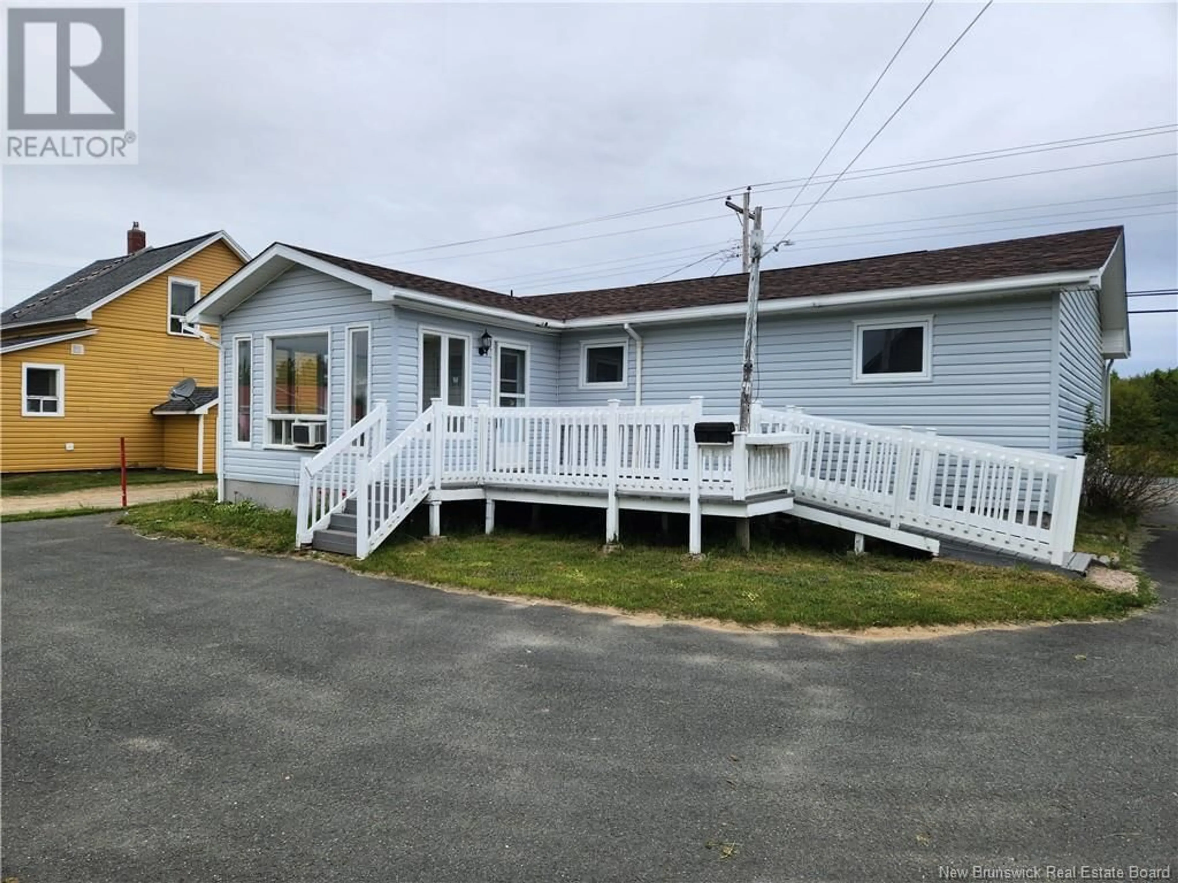 Home with vinyl exterior material, street for 3755 ROBINSON, Saumarez New Brunswick E1X2K4