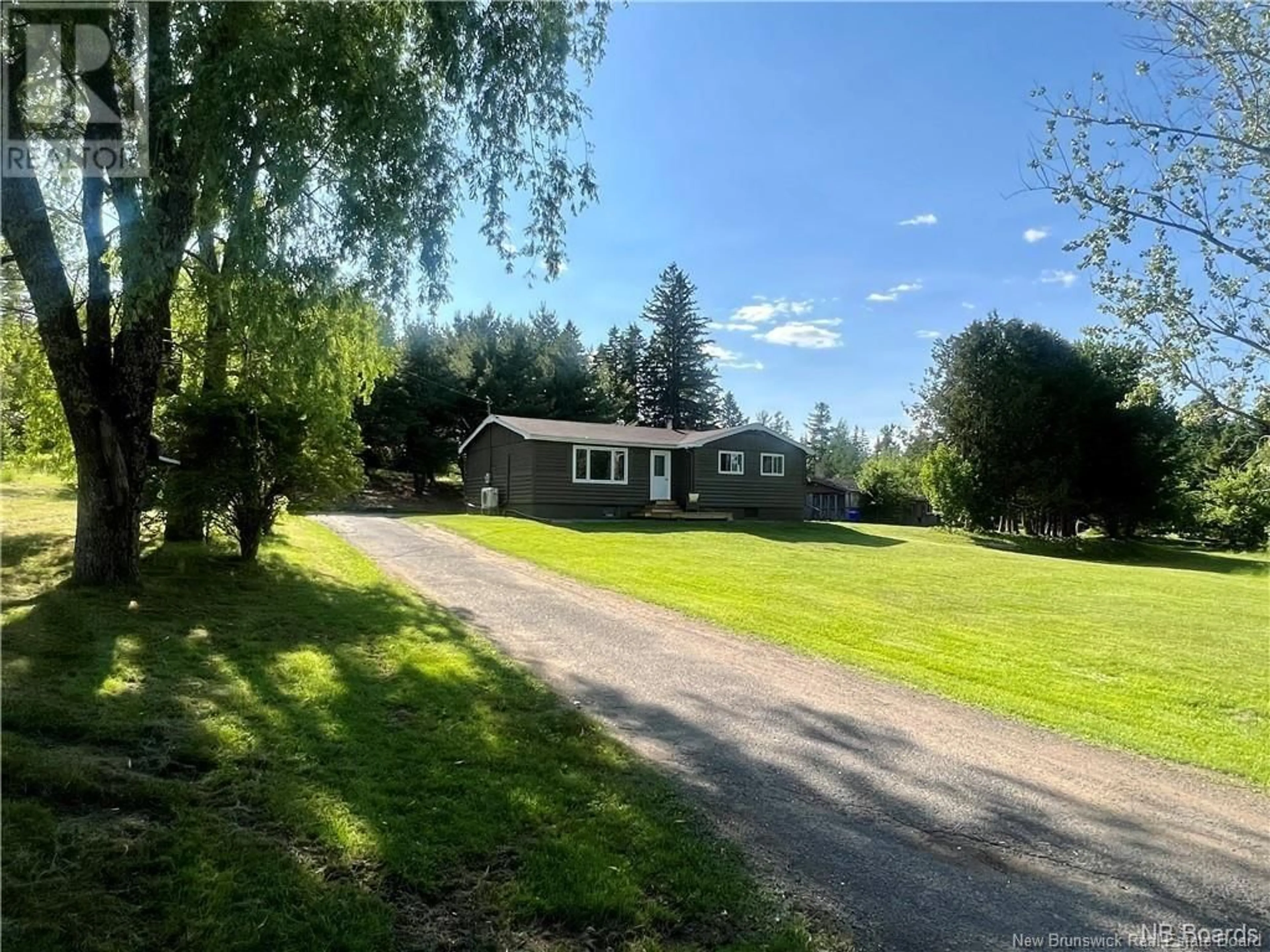 A pic from outside/outdoor area/front of a property/back of a property/a pic from drone, water/lake/river/ocean view for 1195 ROUTE 770, St George New Brunswick E5C1E2