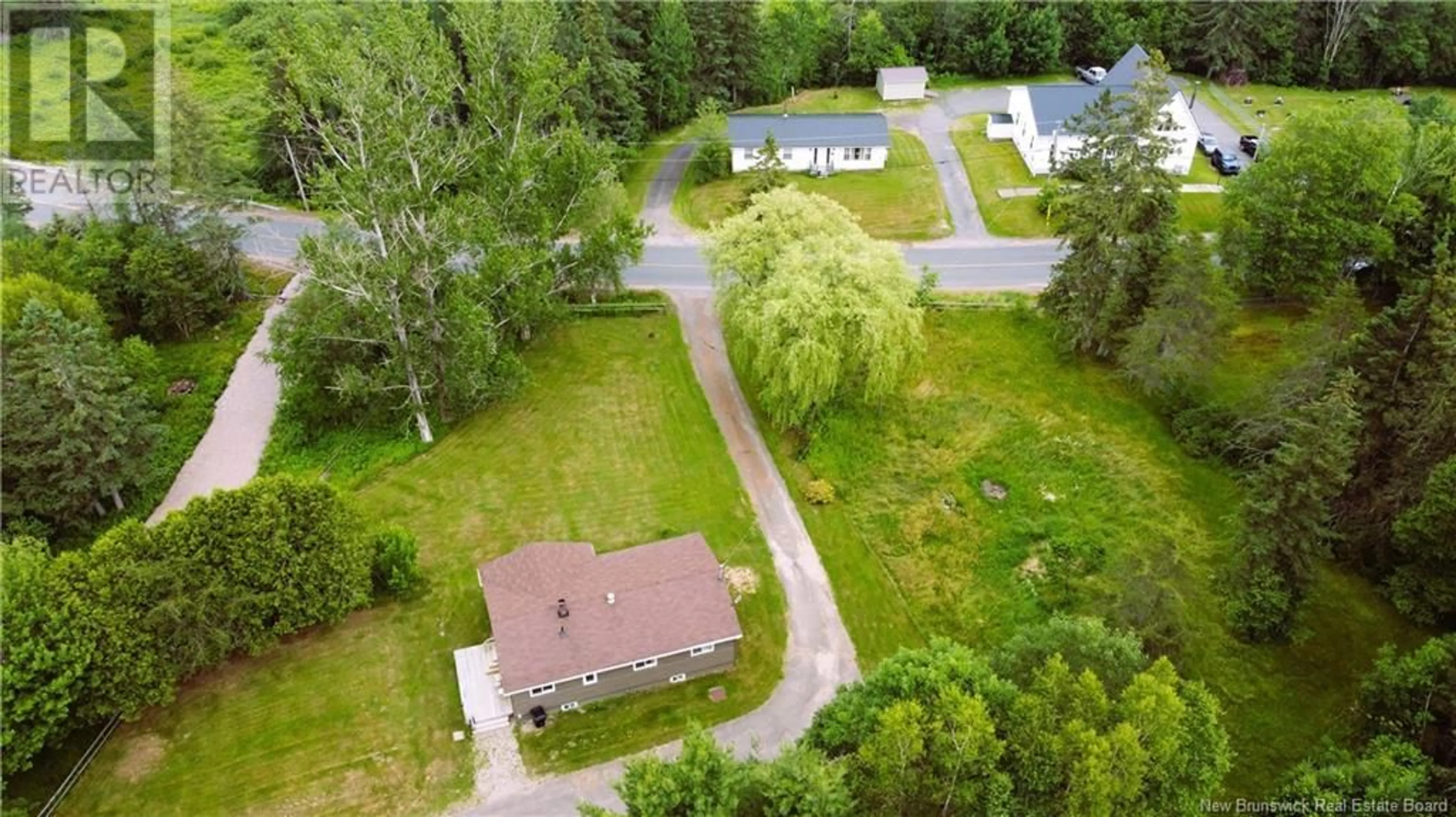 A pic from outside/outdoor area/front of a property/back of a property/a pic from drone, street for 1195 ROUTE 770, St George New Brunswick E5C1E2