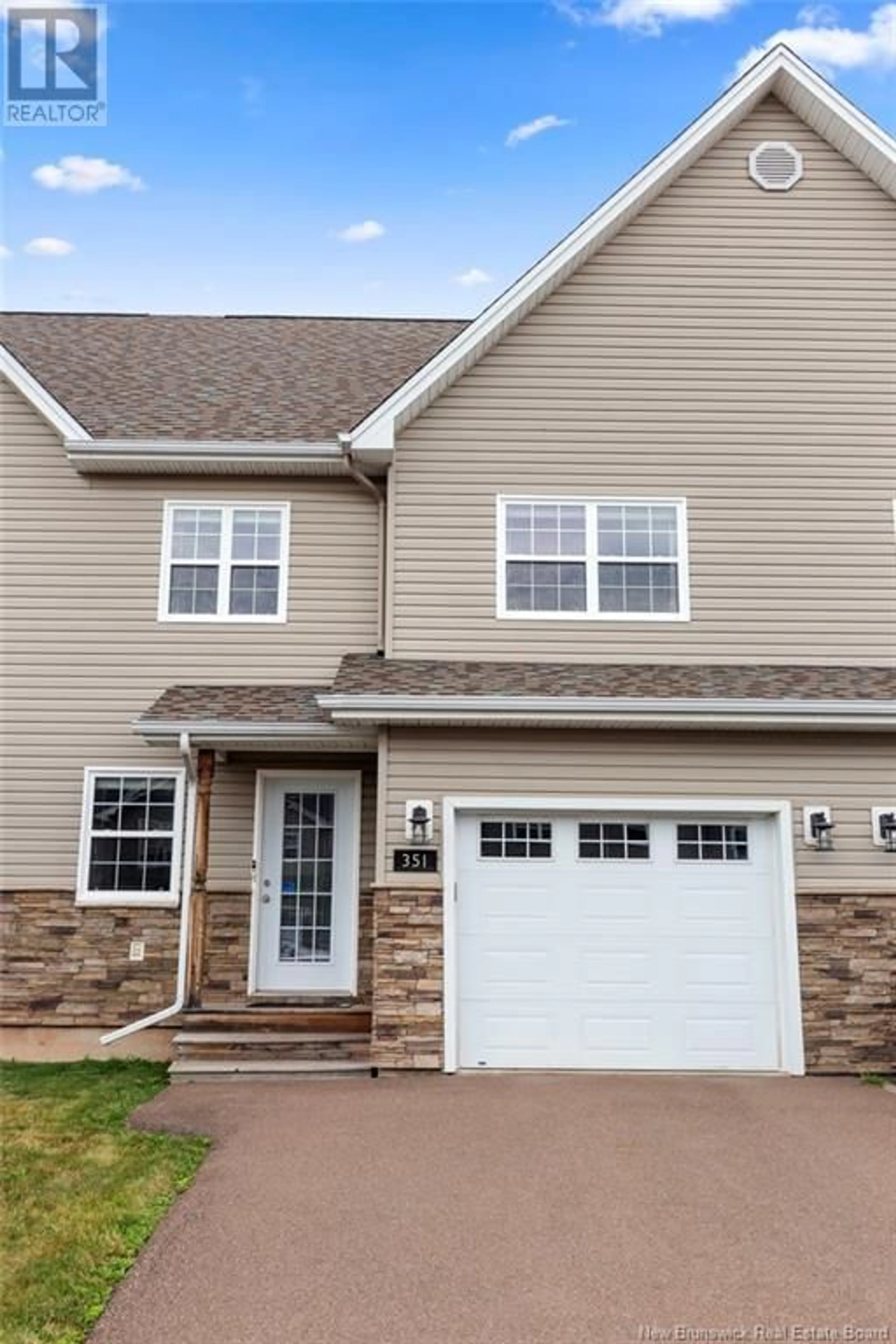 Home with vinyl exterior material, street for 351 DOLBEAU STREET, Dieppe New Brunswick E1A4H8