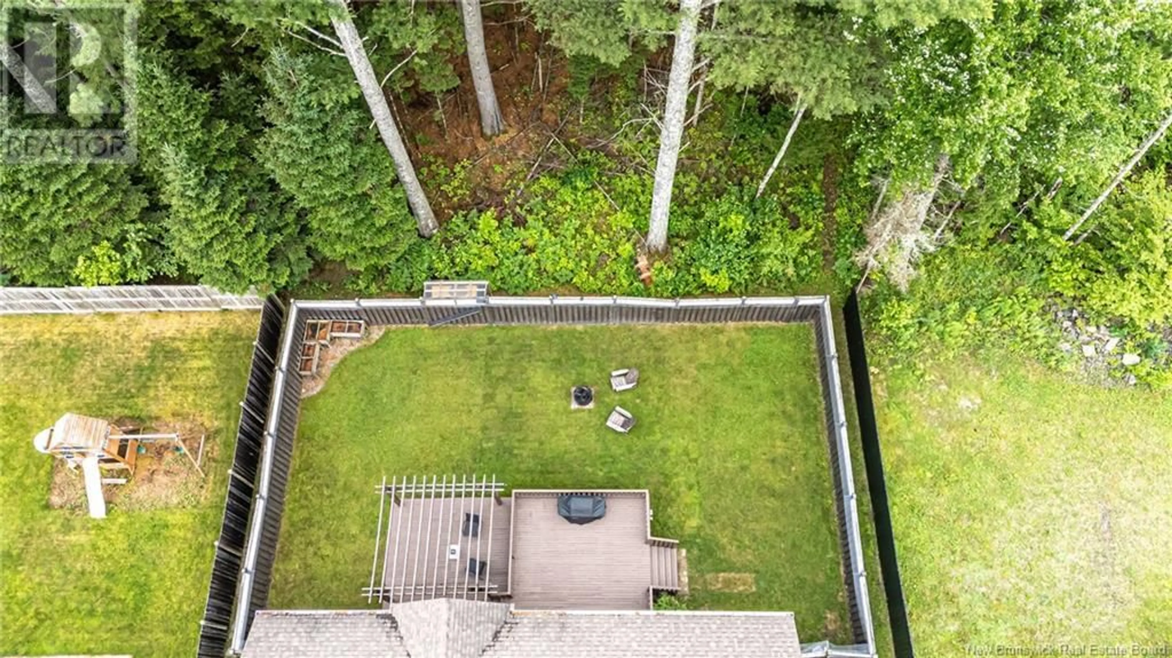 A pic from outside/outdoor area/front of a property/back of a property/a pic from drone, forest/trees view for 175 PETERS DRIVE, Fredericton New Brunswick E3A0G7