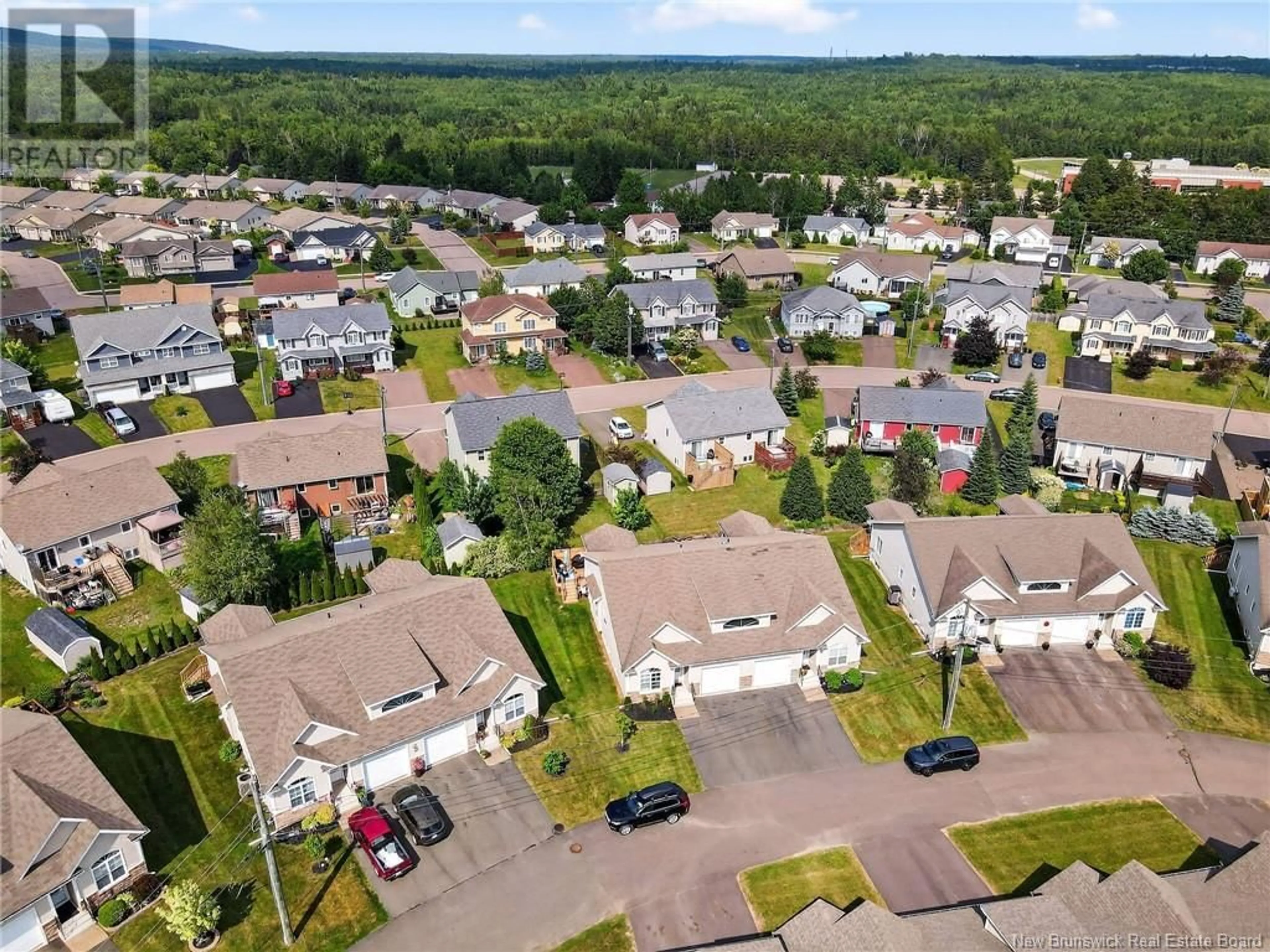 A pic from outside/outdoor area/front of a property/back of a property/a pic from drone, unknown for 17 SANDY LANE, Moncton New Brunswick E1G0P3