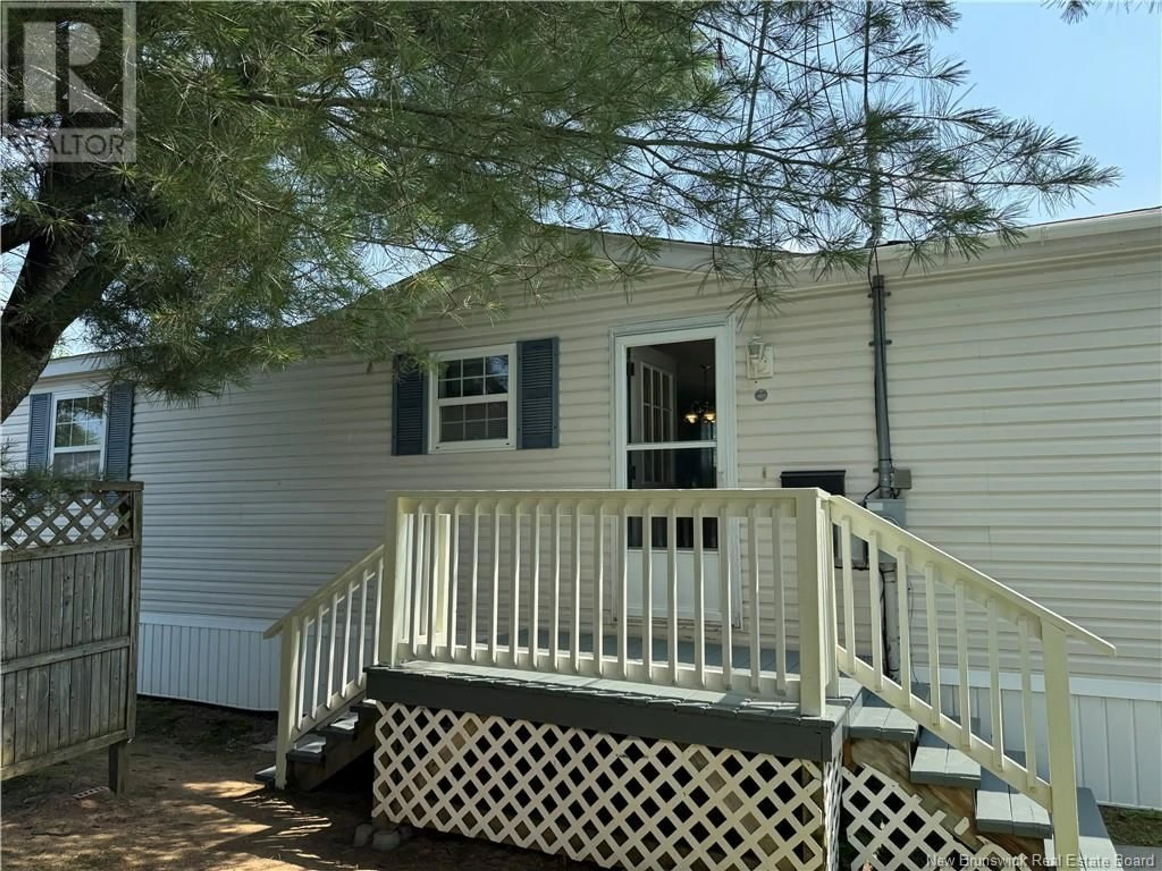 Home with vinyl exterior material, street for 293 MAGNOLIA LANE, Fredericton New Brunswick E3B7P5