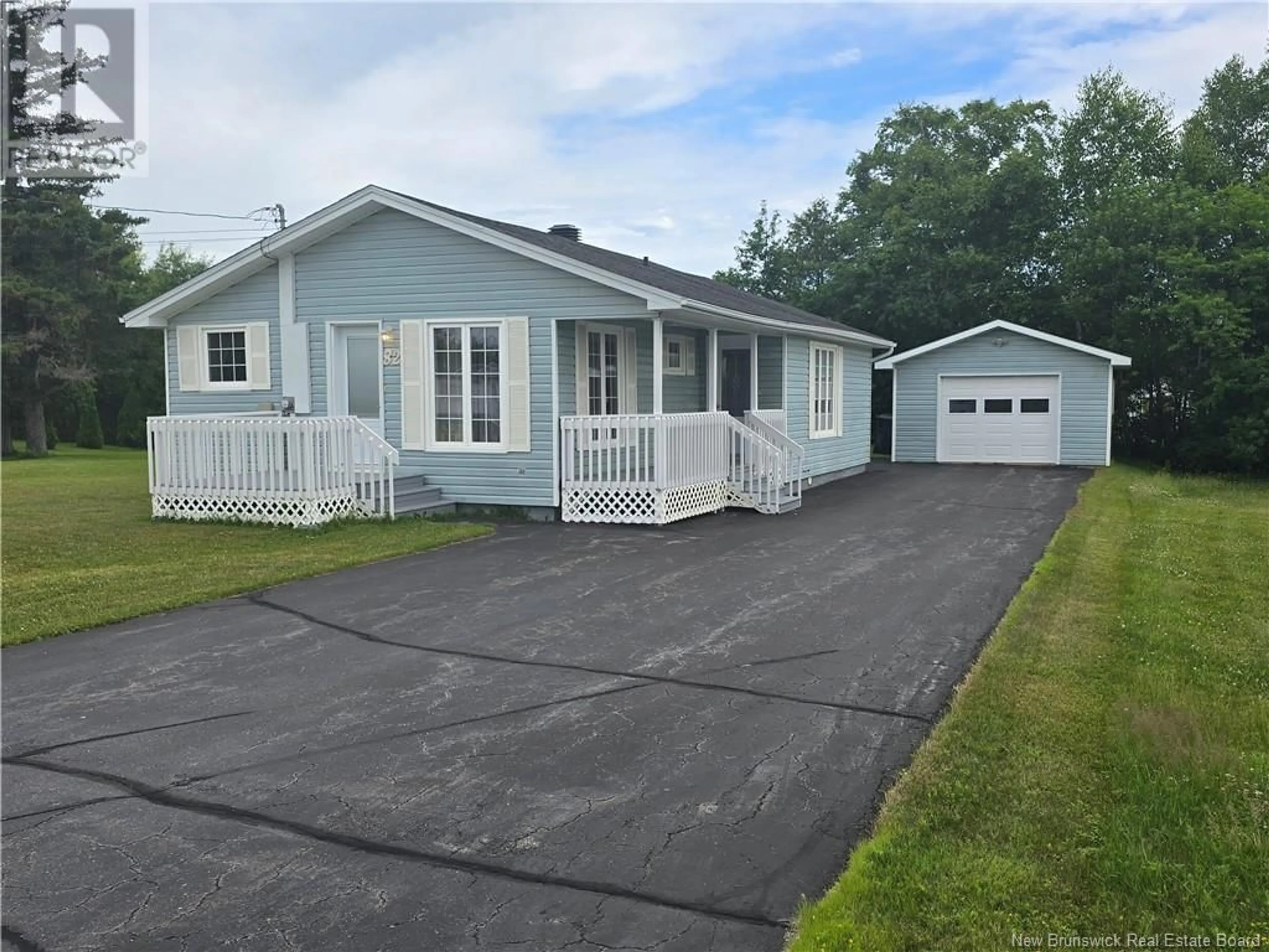 Home with vinyl exterior material, street for 82 PARC STREET, Nigadoo New Brunswick E8K3T6