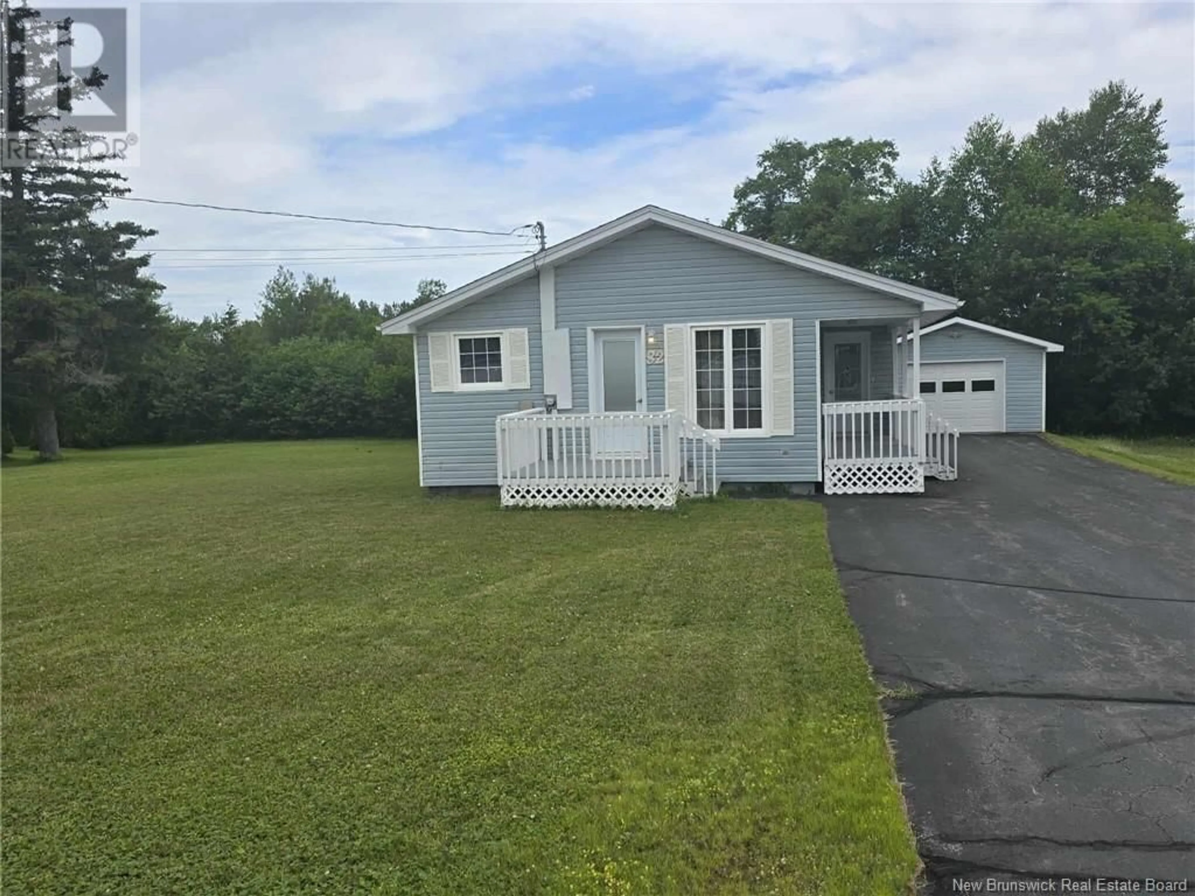 A pic from outside/outdoor area/front of a property/back of a property/a pic from drone, street for 82 PARC STREET, Nigadoo New Brunswick E8K3T6