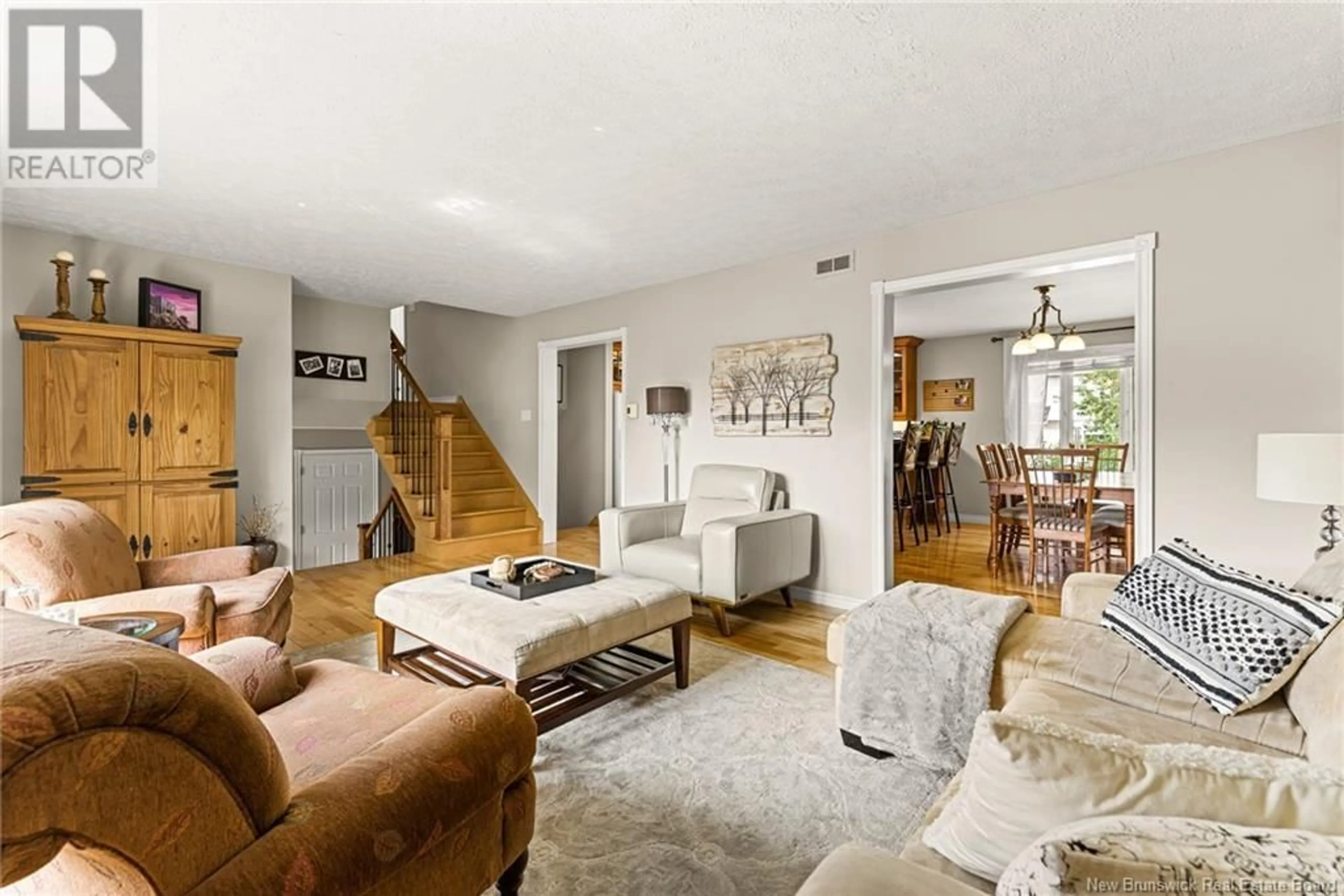 Living room with furniture, unknown for 143 WHITE OAK TERRACE, Moncton New Brunswick E1G2E5