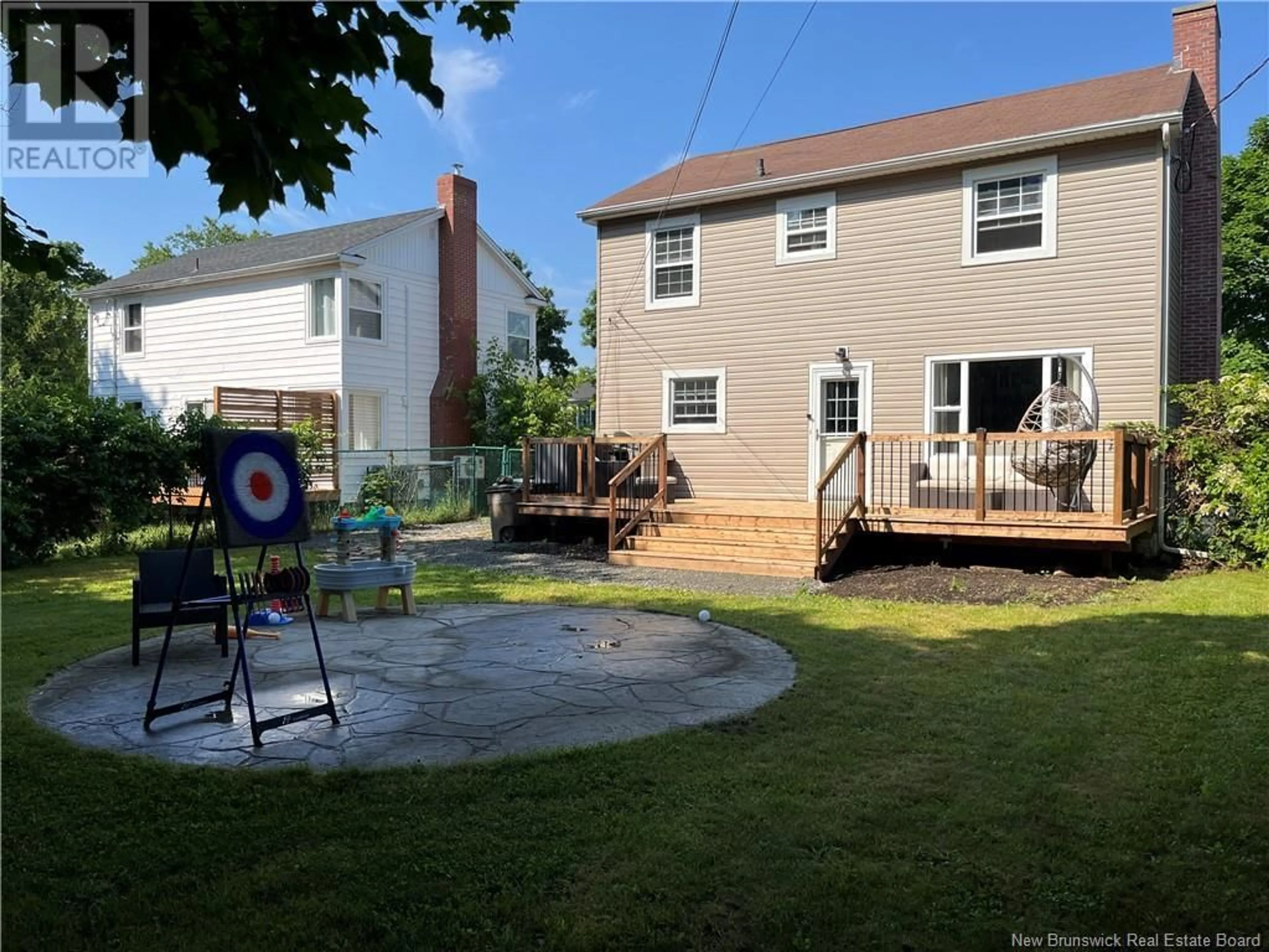A pic from outside/outdoor area/front of a property/back of a property/a pic from drone, street for 120 HILLCREST DRIVE, Saint John New Brunswick E2M4C3