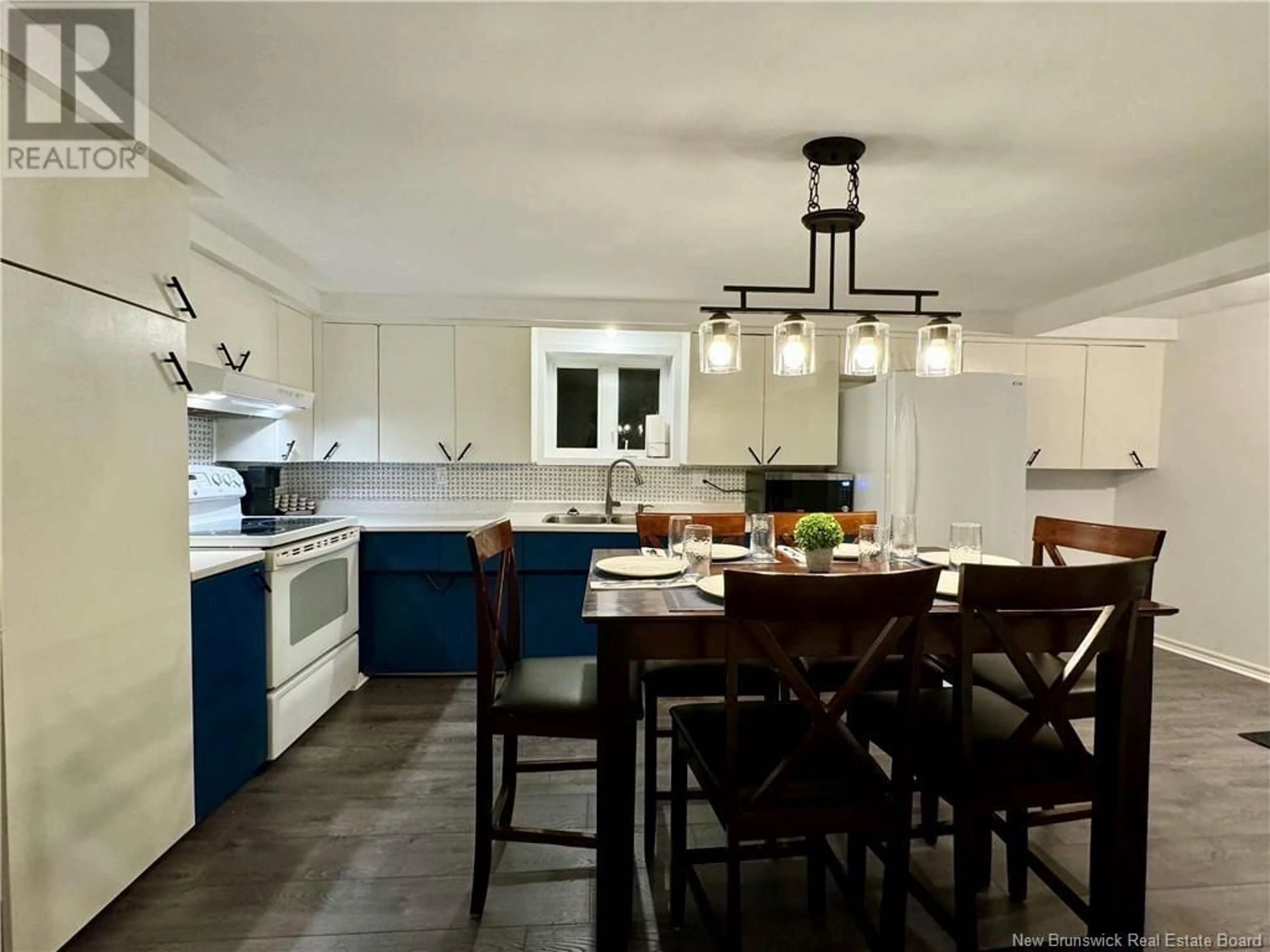 Open concept kitchen, ceramic/tile floor for 5642 CENTRALE STREET, Lac Baker New Brunswick E7A1H7