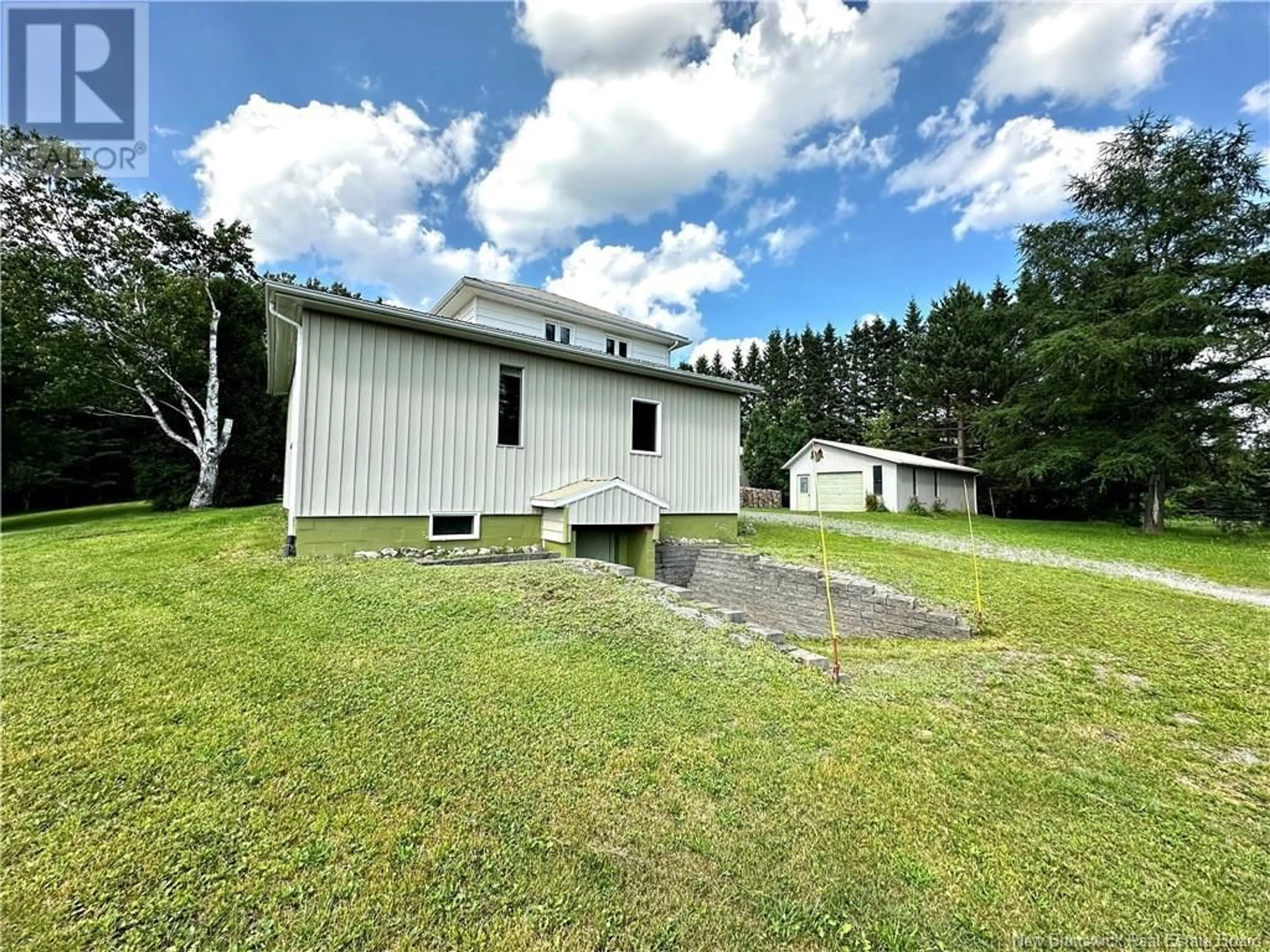 A pic from outside/outdoor area/front of a property/back of a property/a pic from drone, building for 883 JOSPEH-MORNEAULT ROAD, Baker Brook New Brunswick E7A1W5