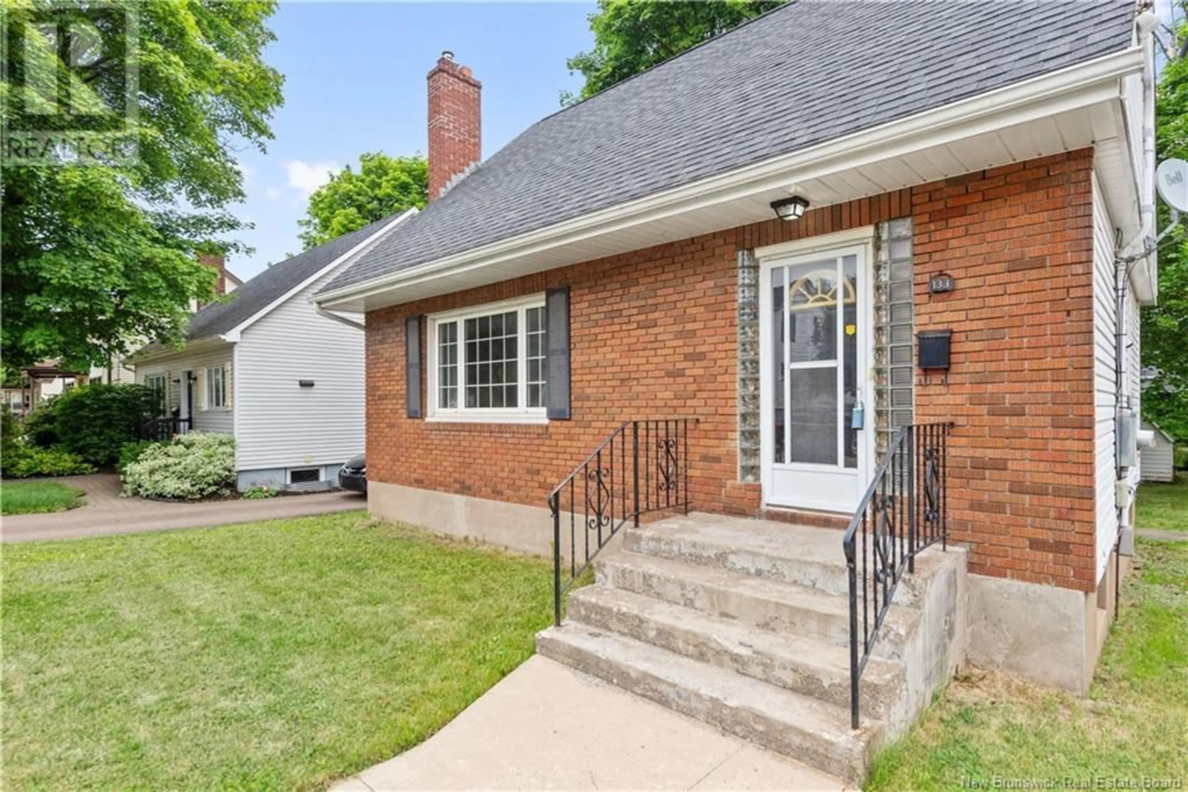 Home with brick exterior material, street for 133 MAPLE STREET, Moncton New Brunswick E1C6A5