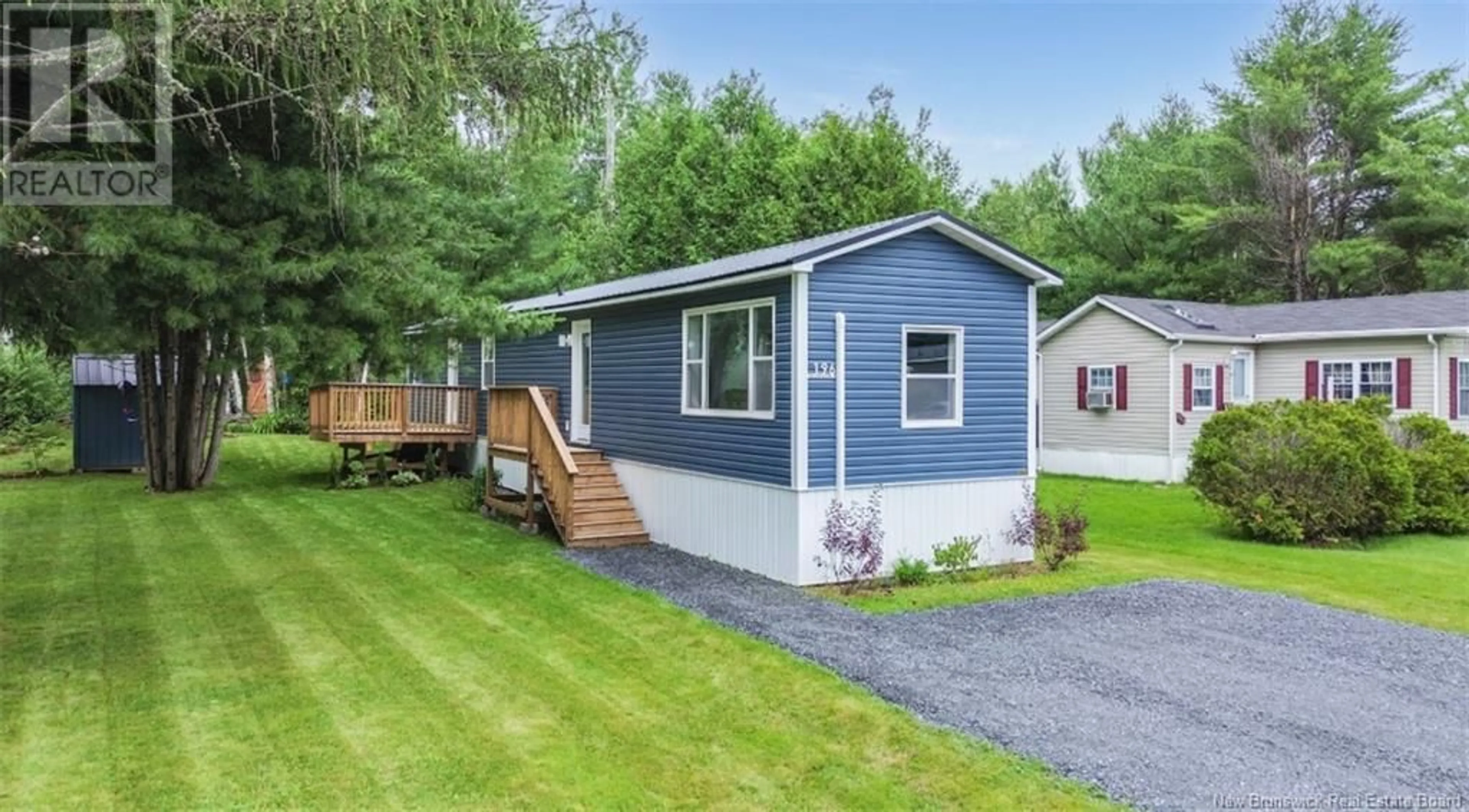 Home with vinyl exterior material, street for 196 HEDGEVIEW DRIVE, Fredericton New Brunswick E3B6S4