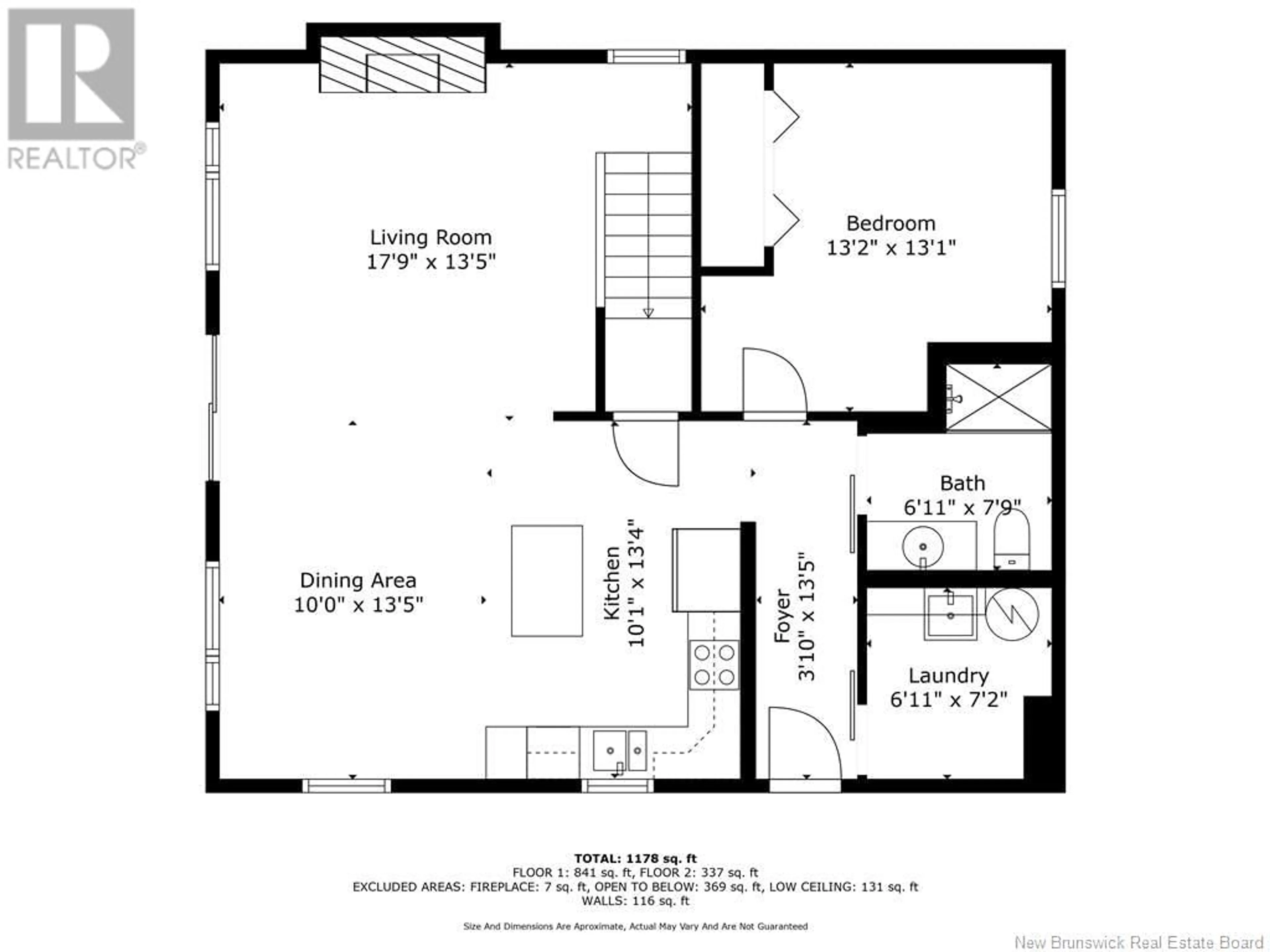 Floor plan for 71 DES SCOUTS, Memramcook New Brunswick E4K0B2