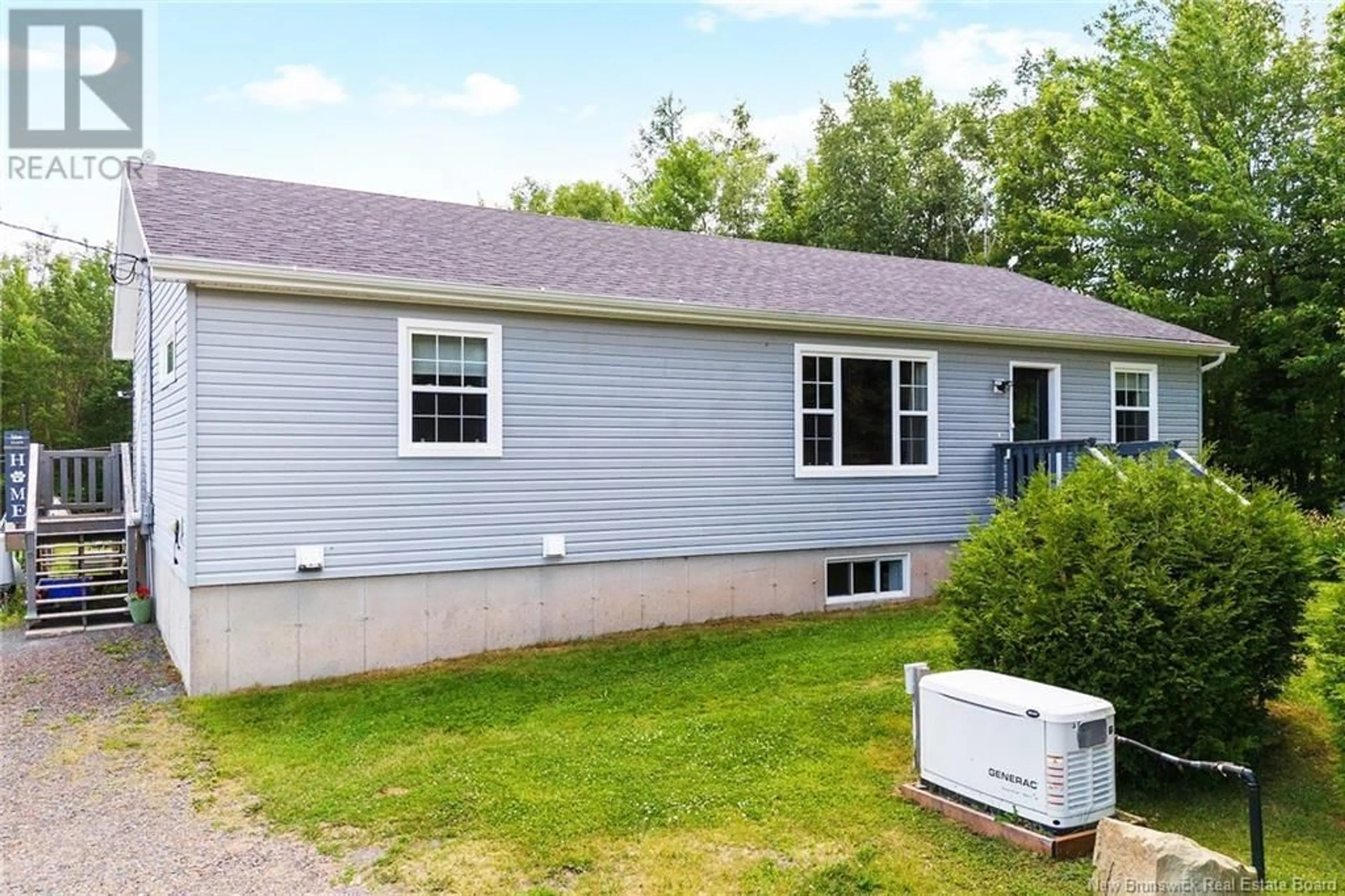 Home with vinyl exterior material, street for 4251 ROUTE 690, Newcastle Creek New Brunswick E4B2M5