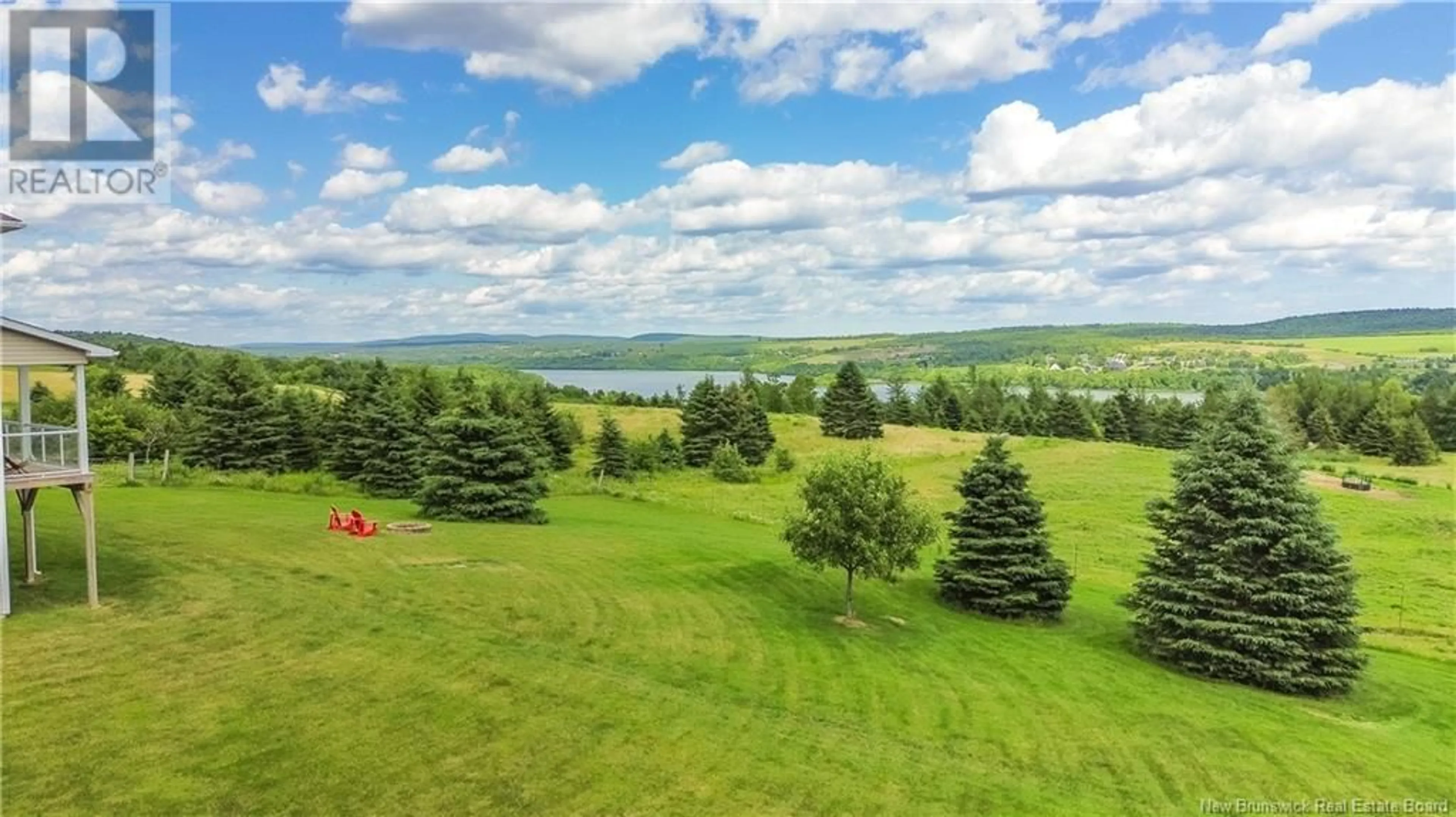 A pic from outside/outdoor area/front of a property/back of a property/a pic from drone, water/lake/river/ocean view for 302 DARLINGS ISLAND ROAD, Darlings Island New Brunswick E5N6S3