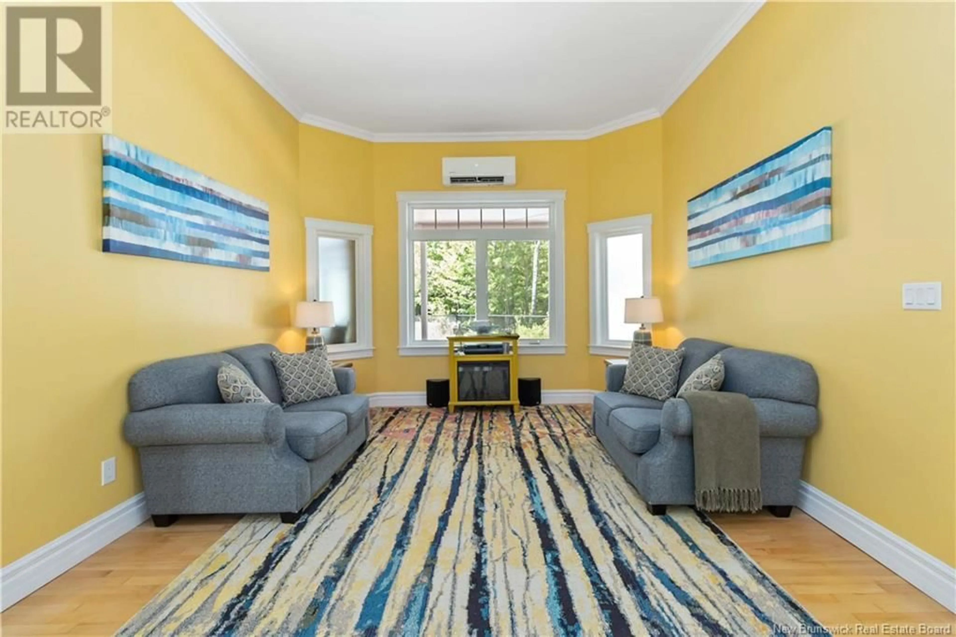 Living room with furniture, carpet floor for 1336 ROUTE 114, Lower Coverdale New Brunswick E1J1C7