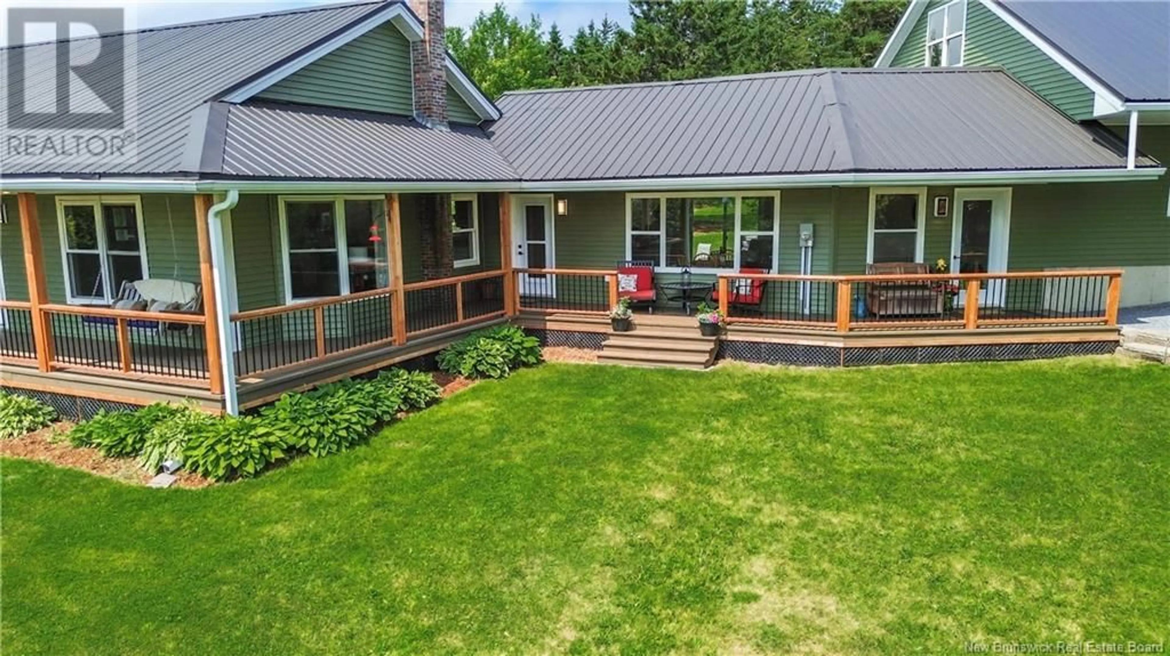 A pic from outside/outdoor area/front of a property/back of a property/a pic from drone, unknown for 93 ERNEST SMITH ROAD, Titusville New Brunswick E5N3W1