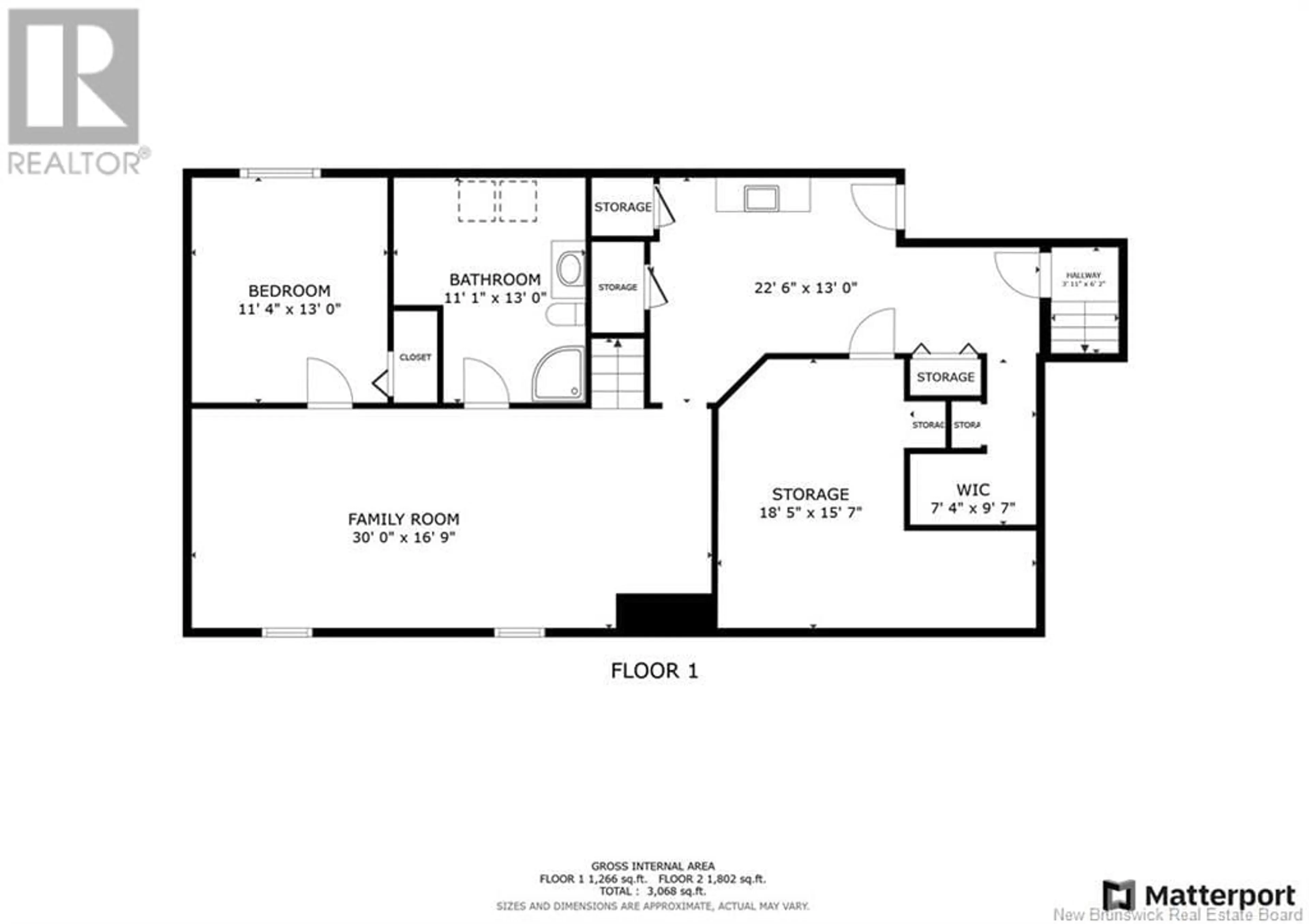 Floor plan for 75 CAP BRULE, Boudreau New Brunswick E4P6H8