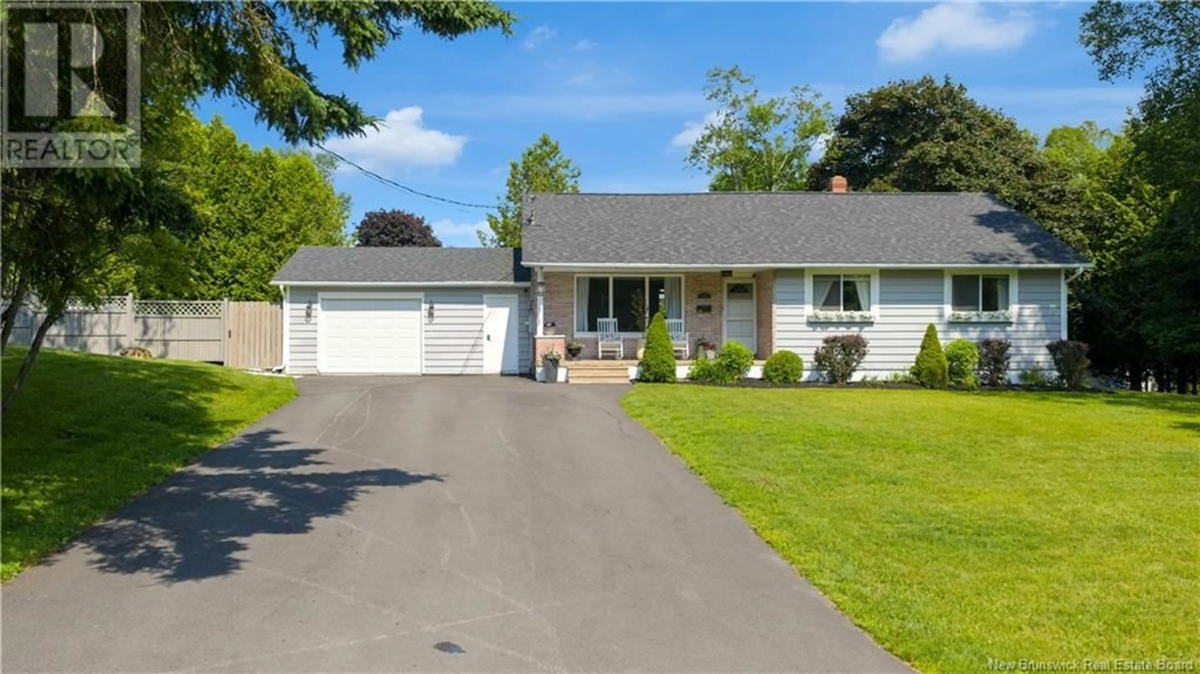 Home with vinyl exterior material, street for 114 BEAUVISTA STREET, Rothesay New Brunswick E2H1N5