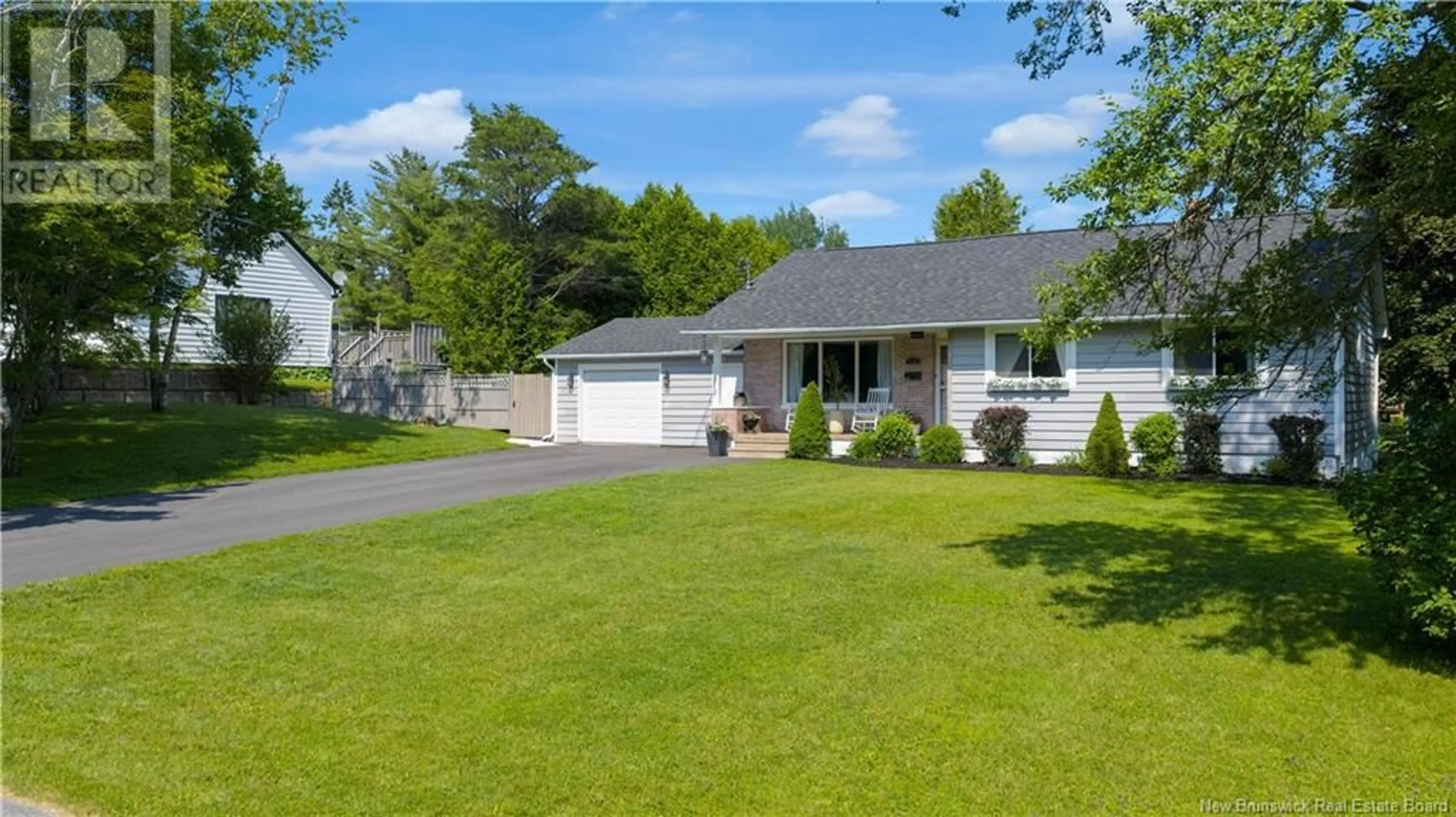 Home with vinyl exterior material, street for 114 BEAUVISTA STREET, Rothesay New Brunswick E2H1N5