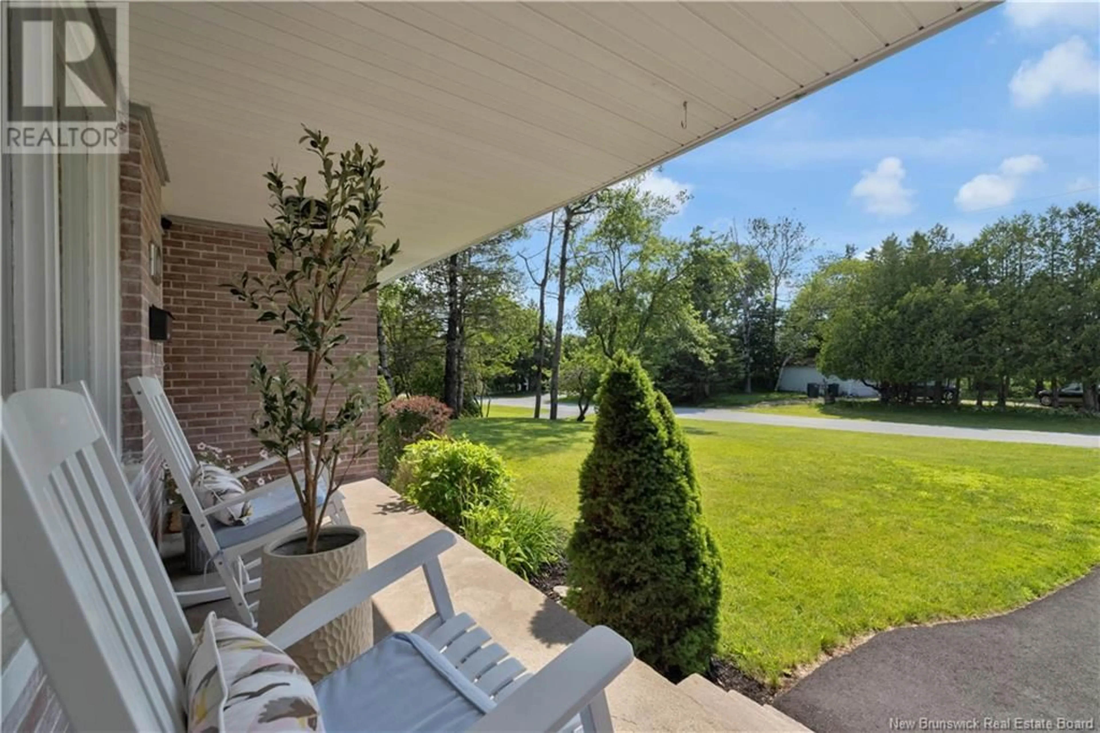 Patio, water/lake/river/ocean view for 114 BEAUVISTA STREET, Rothesay New Brunswick E2H1N5
