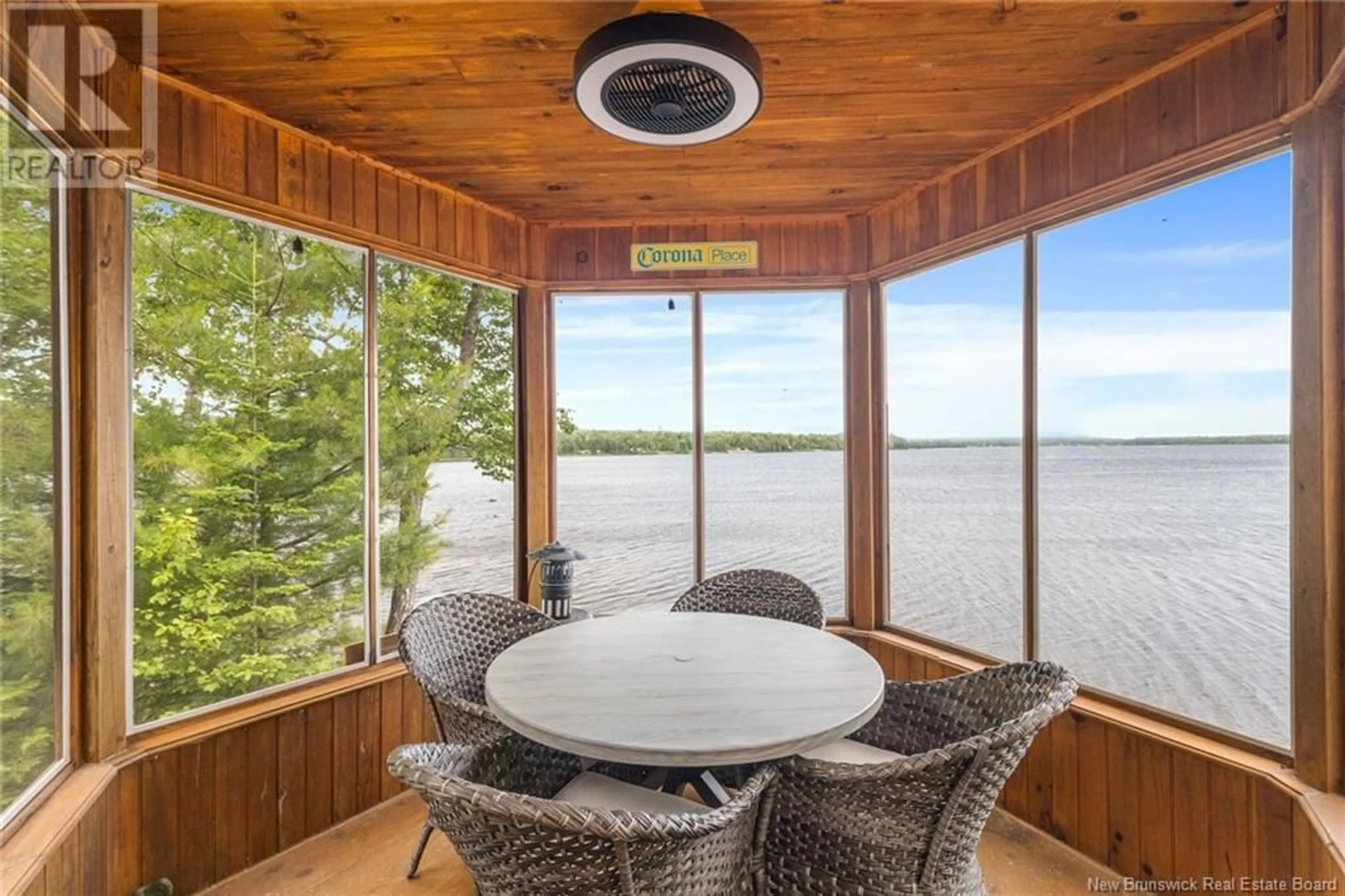 Patio, water/lake/river/ocean view for 27 OLD BIRCH LANE, First Eel Lake New Brunswick E6H1S7