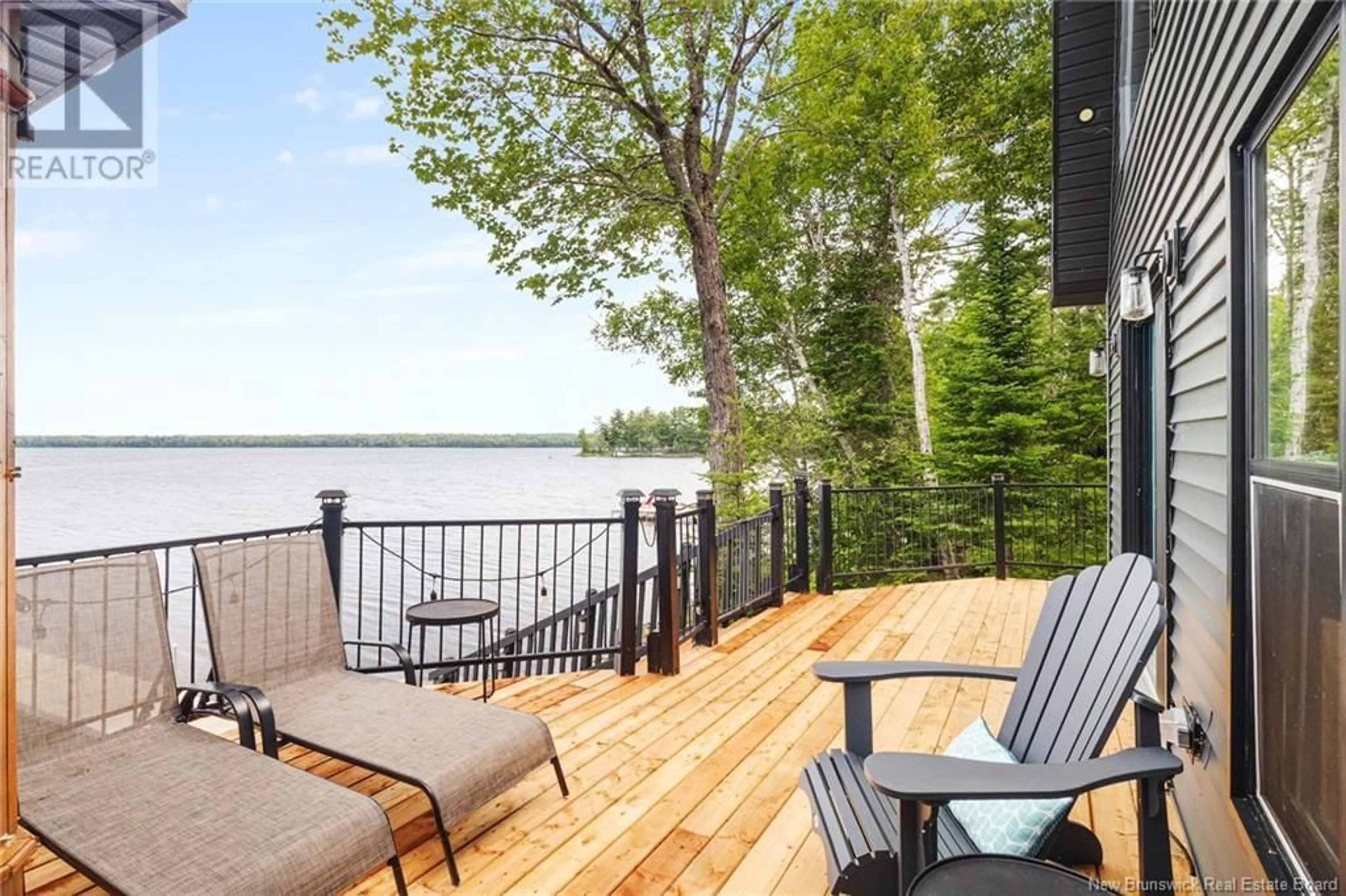 Patio, water/lake/river/ocean view for 27 OLD BIRCH LANE, First Eel Lake New Brunswick E6H1S7