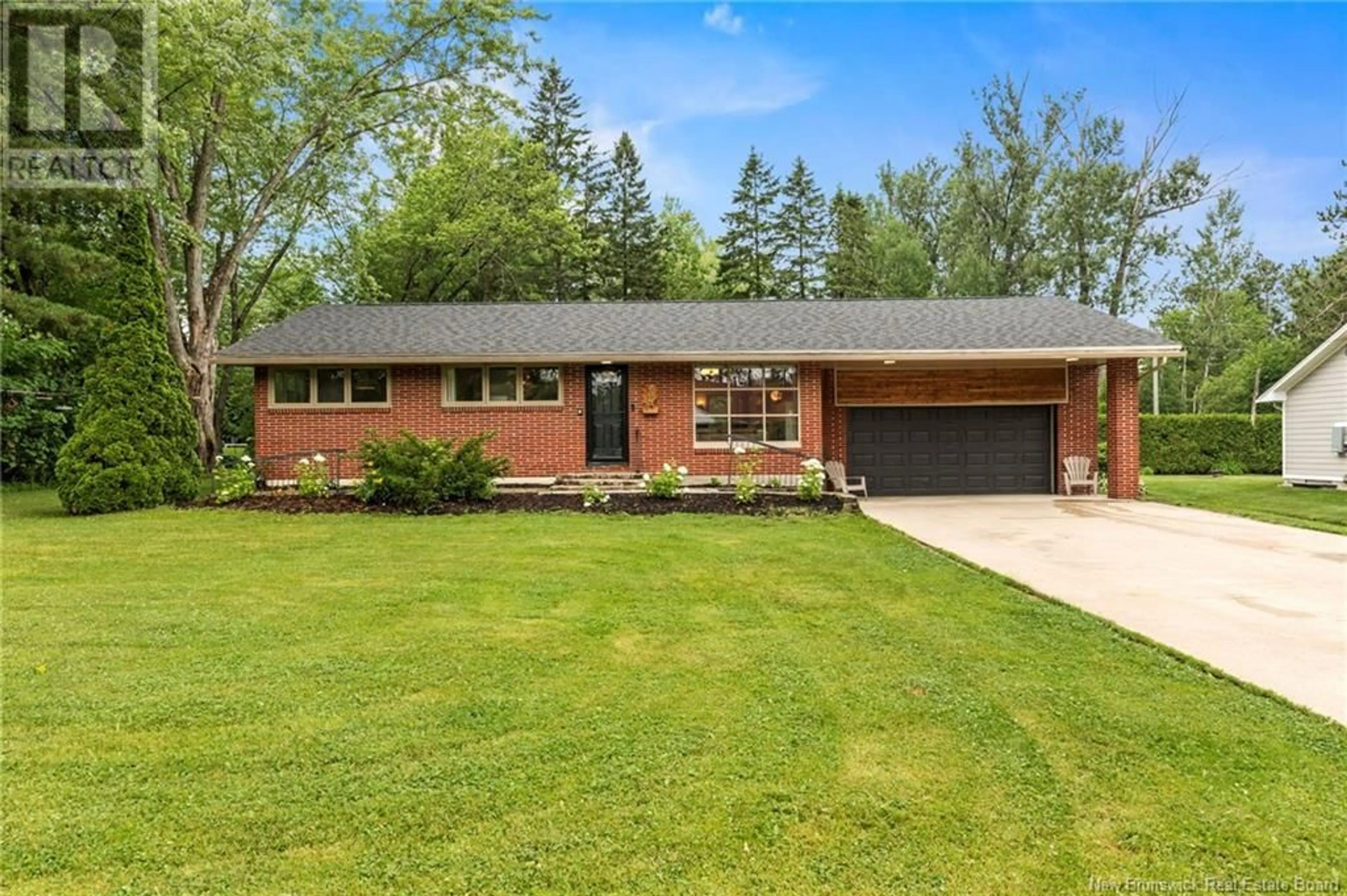 Home with brick exterior material, street for 205 GLENGARRY PLACE, Fredericton New Brunswick E3B5Z8