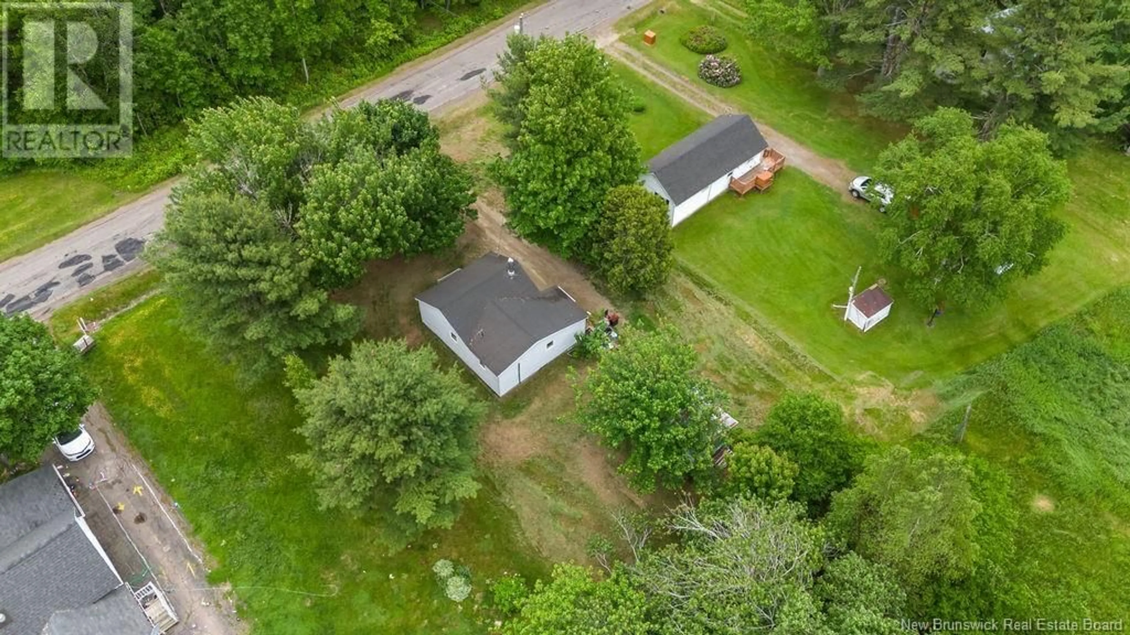 A pic from outside/outdoor area/front of a property/back of a property/a pic from drone, unknown for 591 ALDOUANE STATION CROSS ROAD, Aldouane New Brunswick E4S4K5